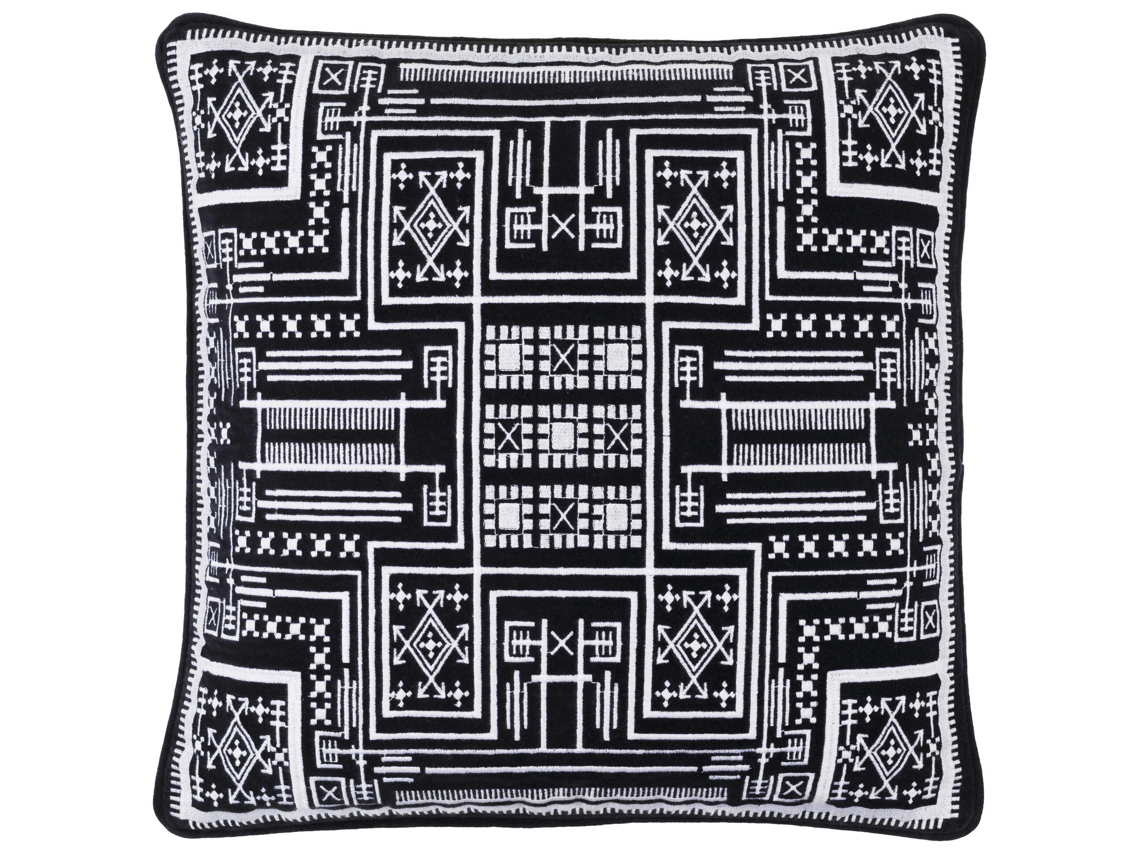 Surya Camaxtli Black Pillow