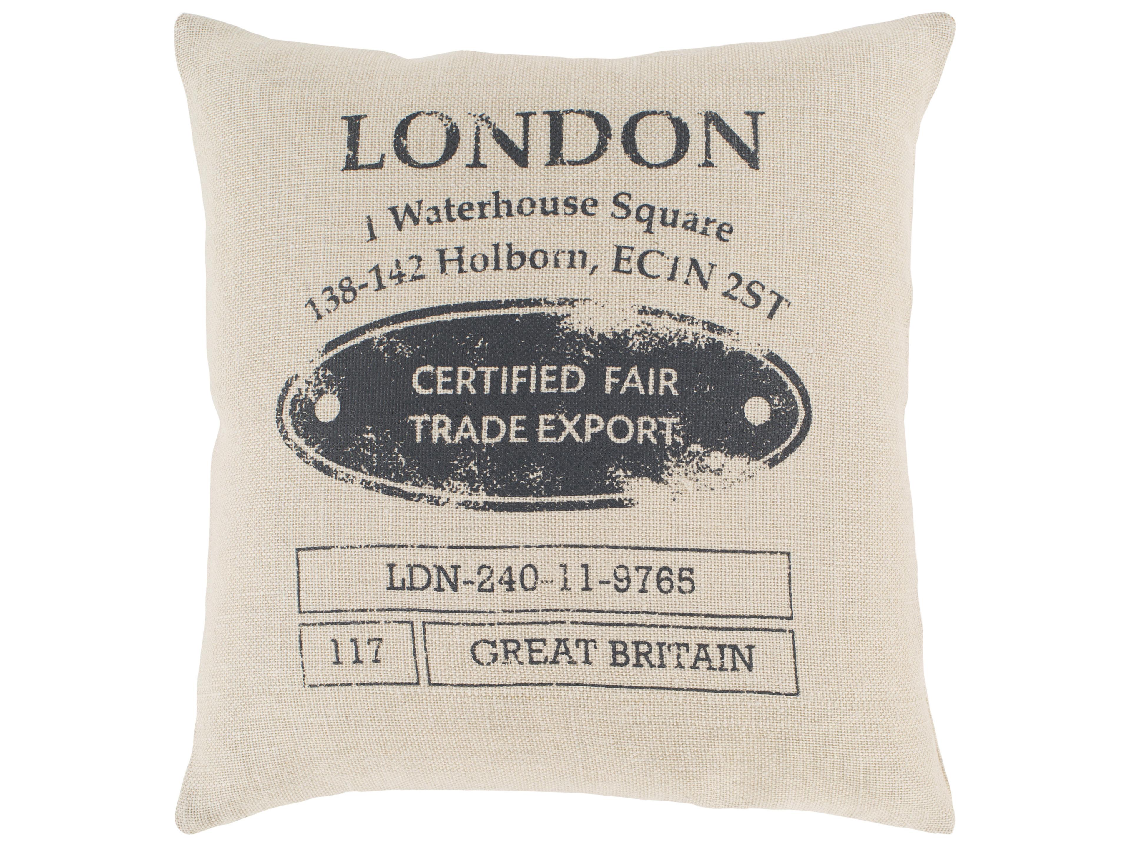 Surya Circa Cream Pillow