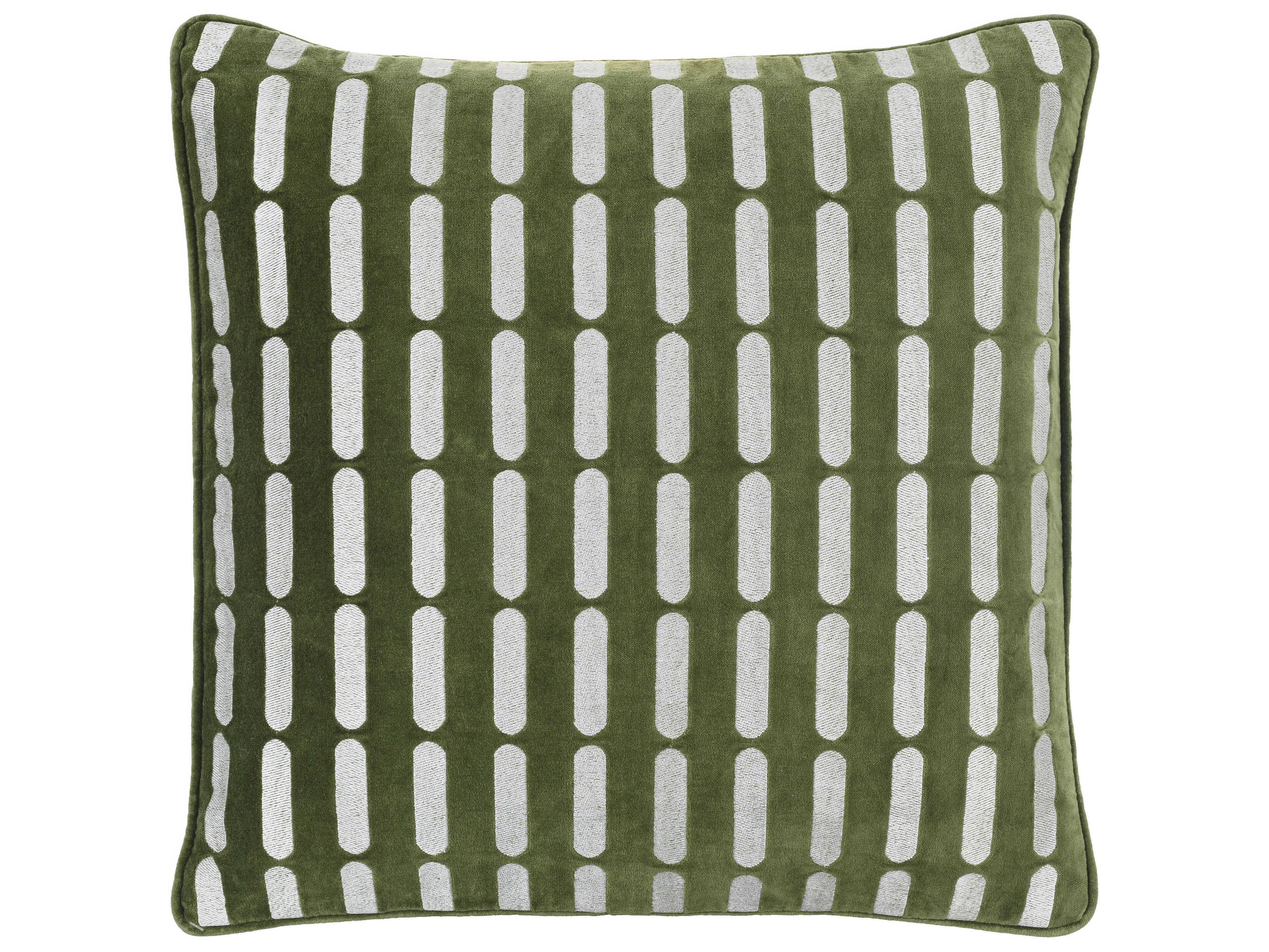 Surya Connecticut Medium Green Pillow