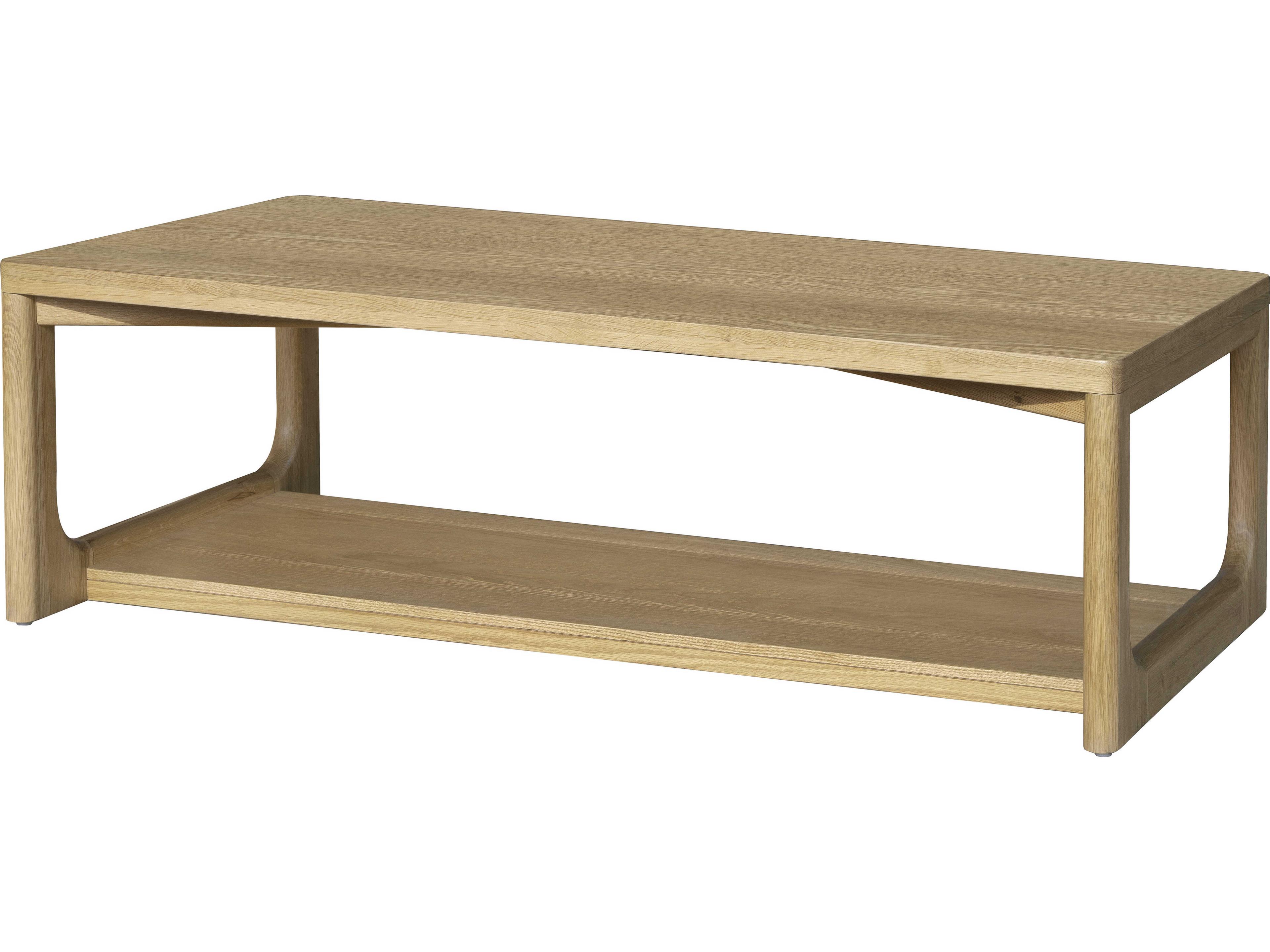 Surya Callister Rectangular Wood Brown Coffee Table