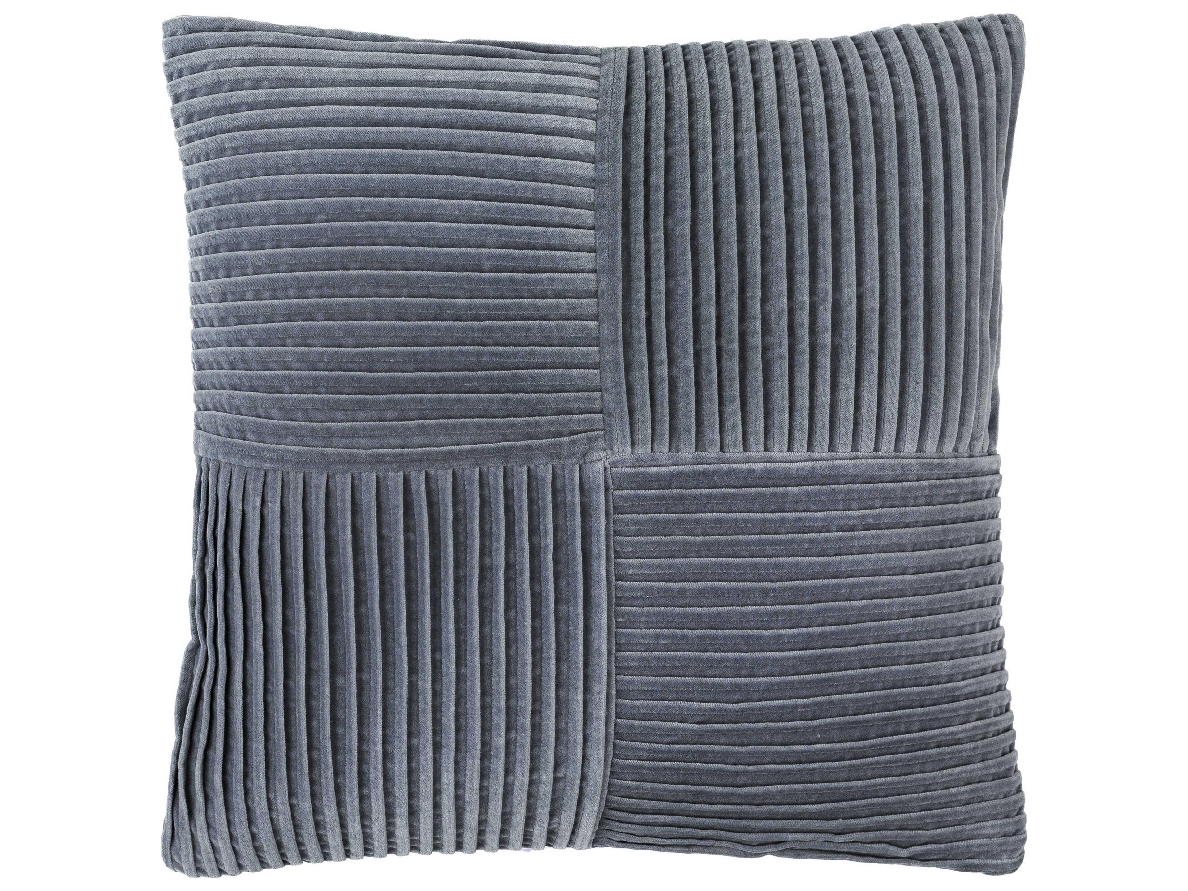 Surya Conrad Charcoal Pillow