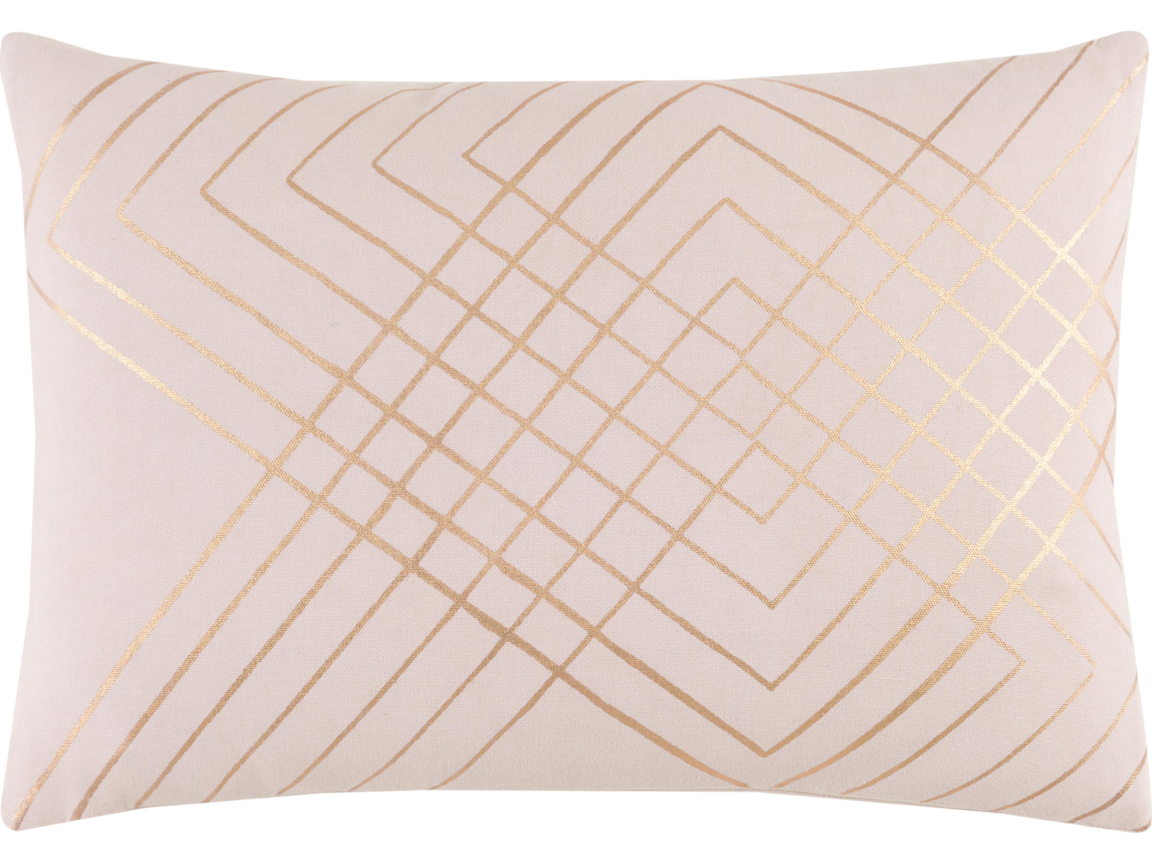 Surya Crescent Dusty Pink Pillow