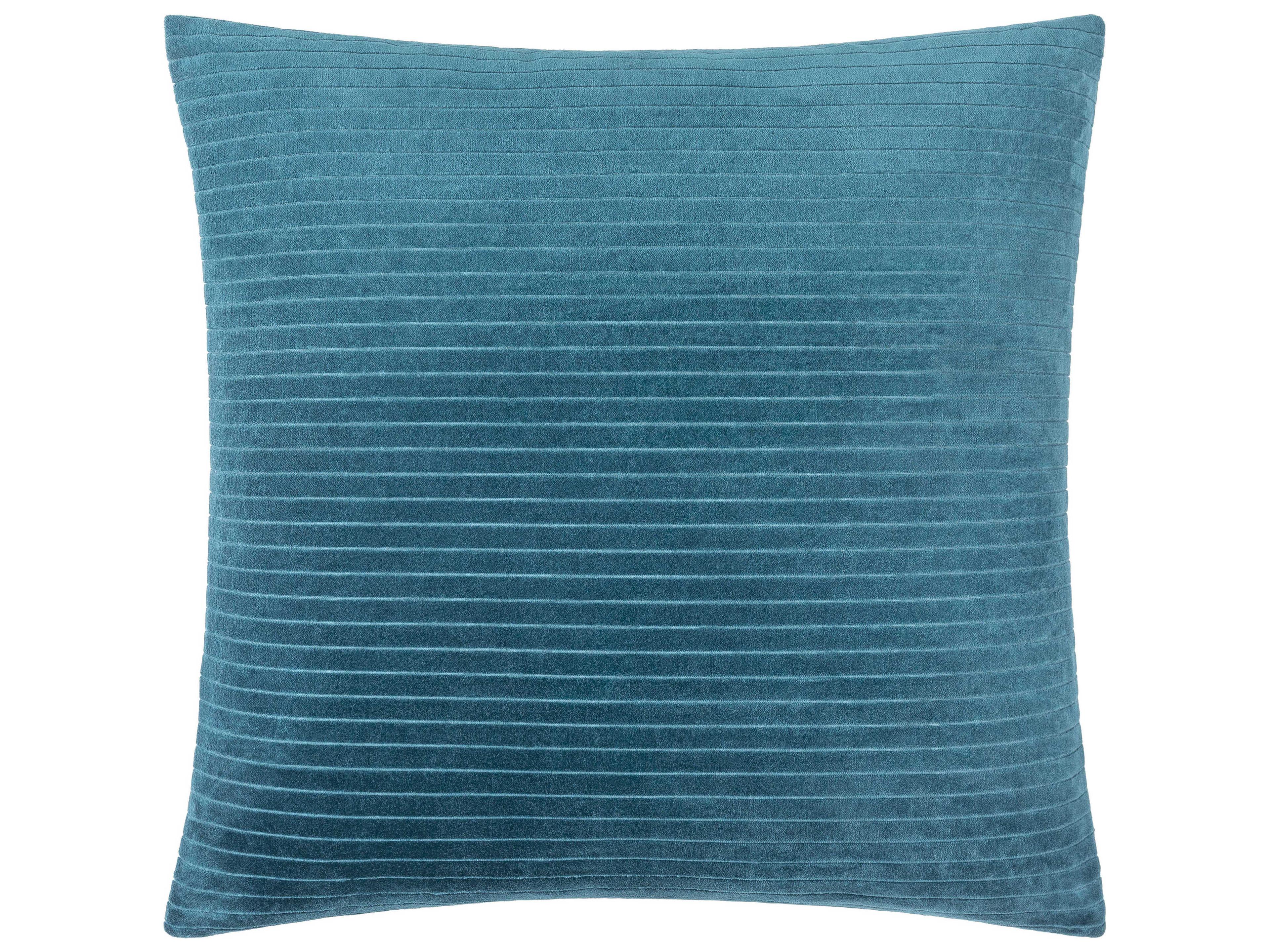 Surya Cotton Velvet Deep Teal Pillow