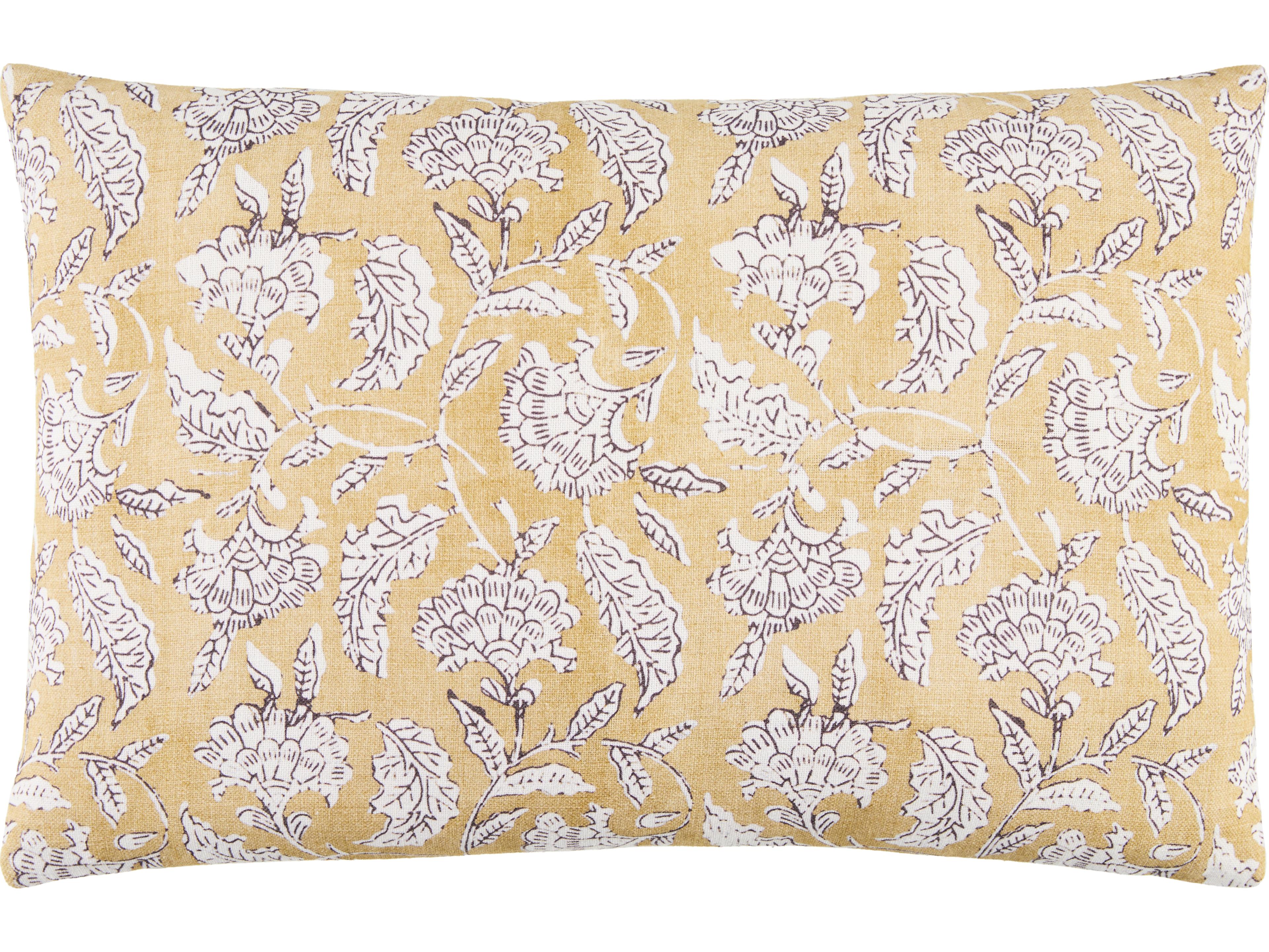 Surya Donna Mustard Pillow