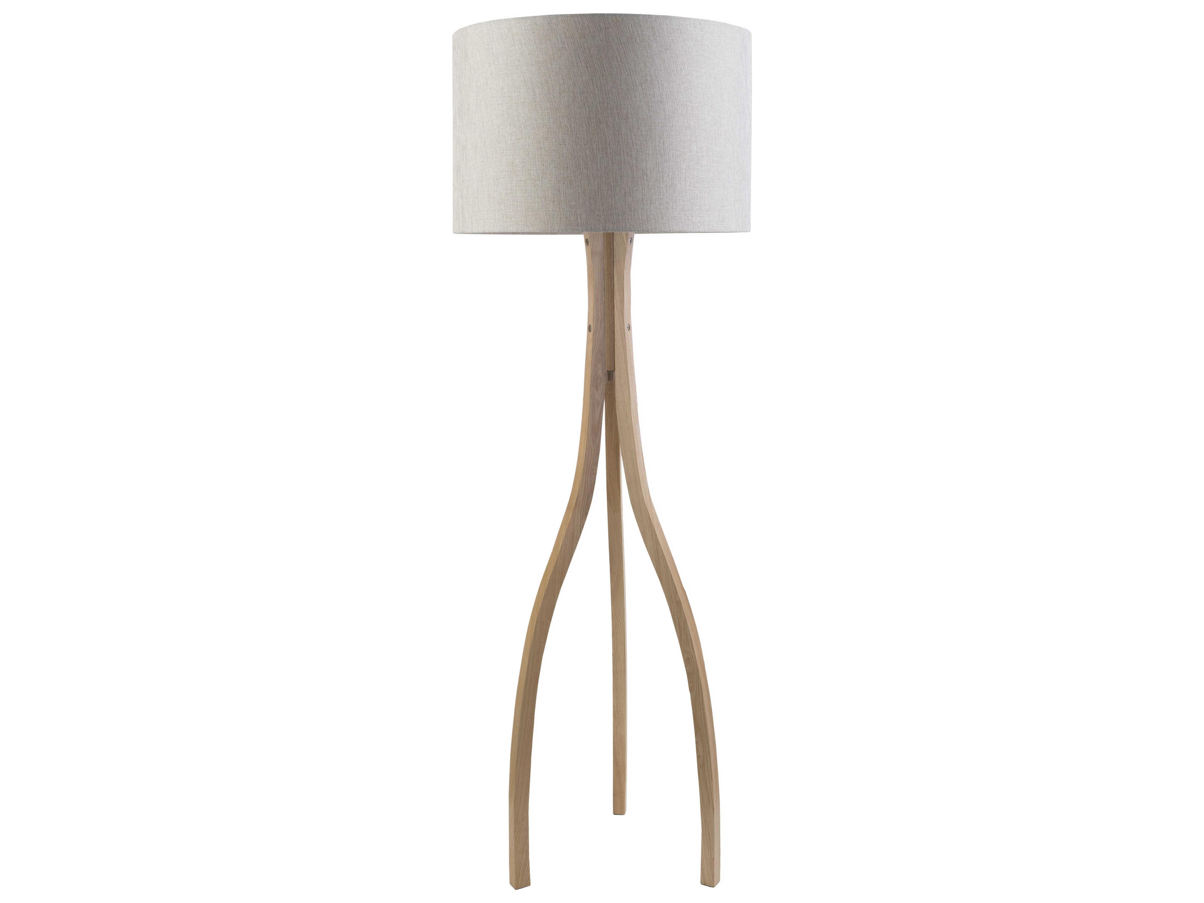 Surya Duxbury Brown Floor Lamp