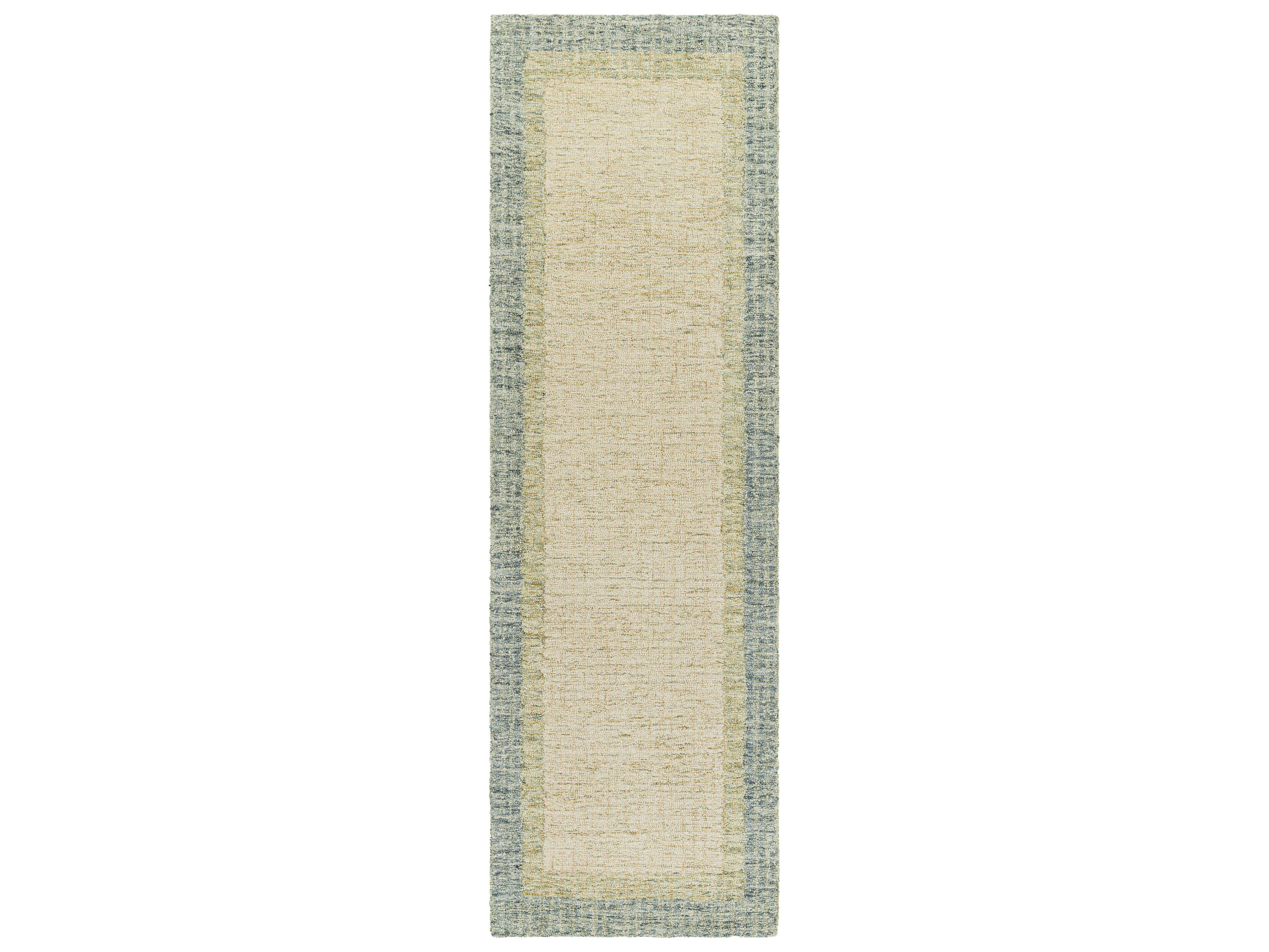 Surya Elena Bordered Runner Area Rug