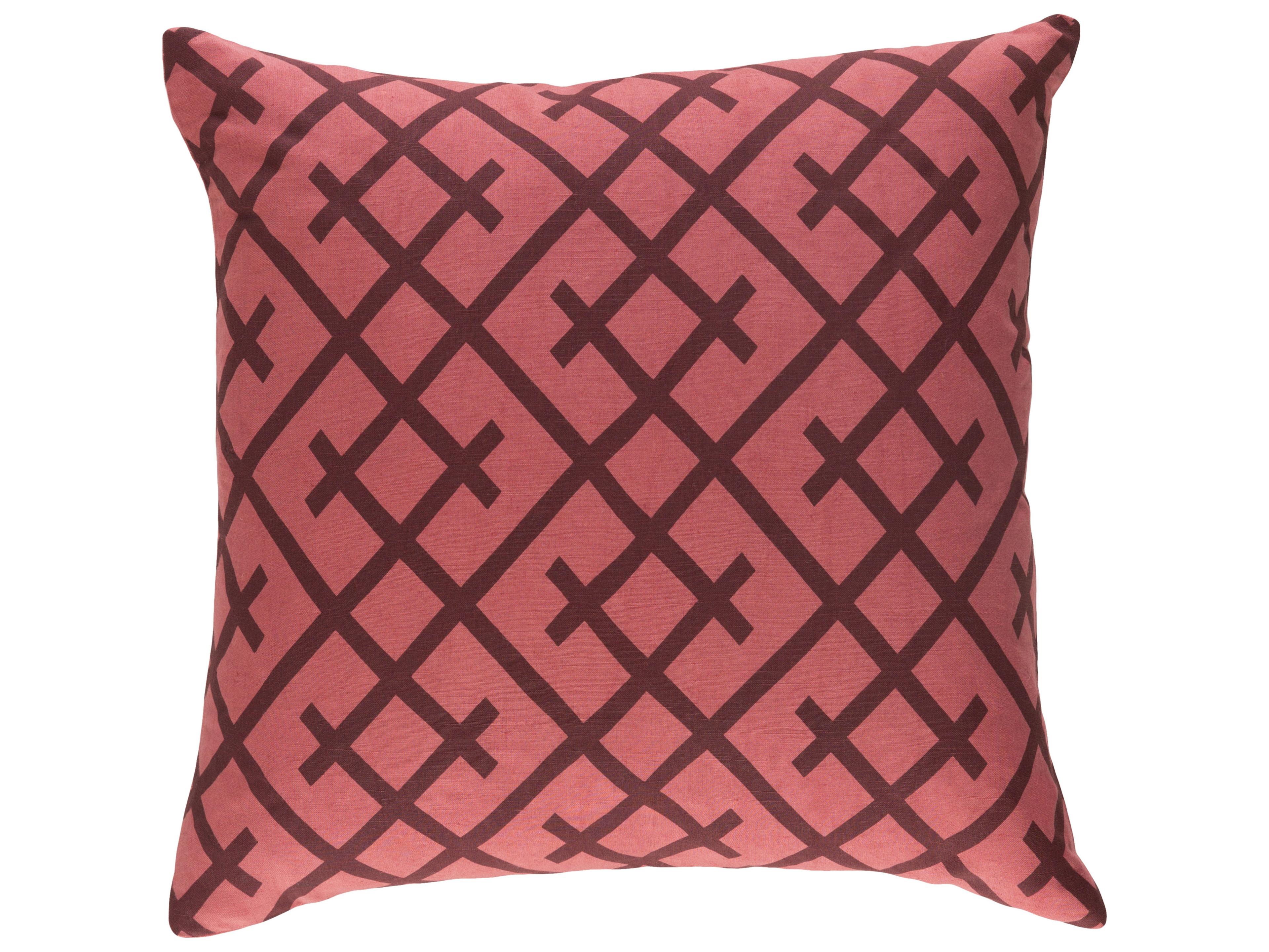 Surya Ethiopia Brown Pillow