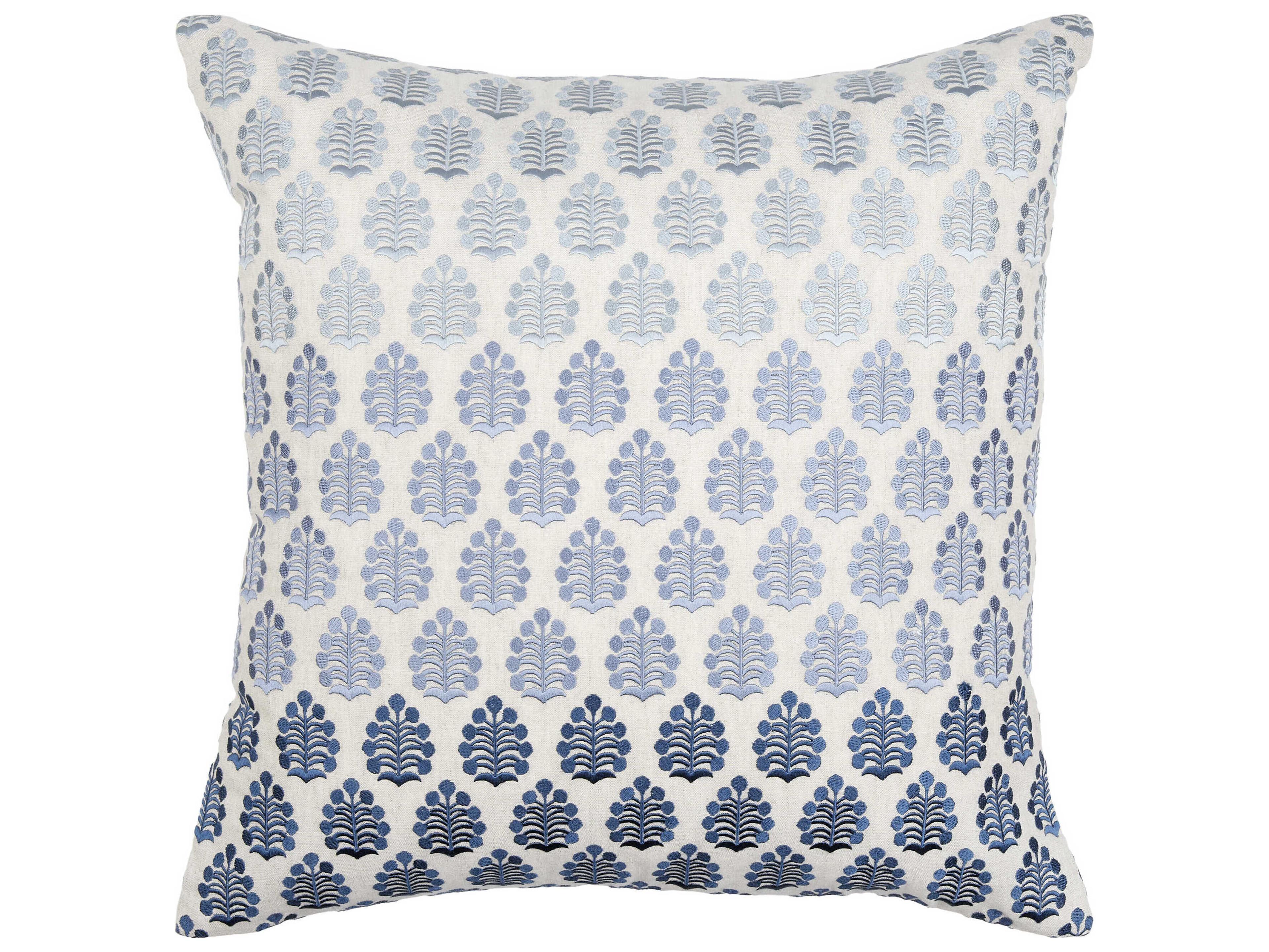 Surya Fabuleuse Light Blue Pillow