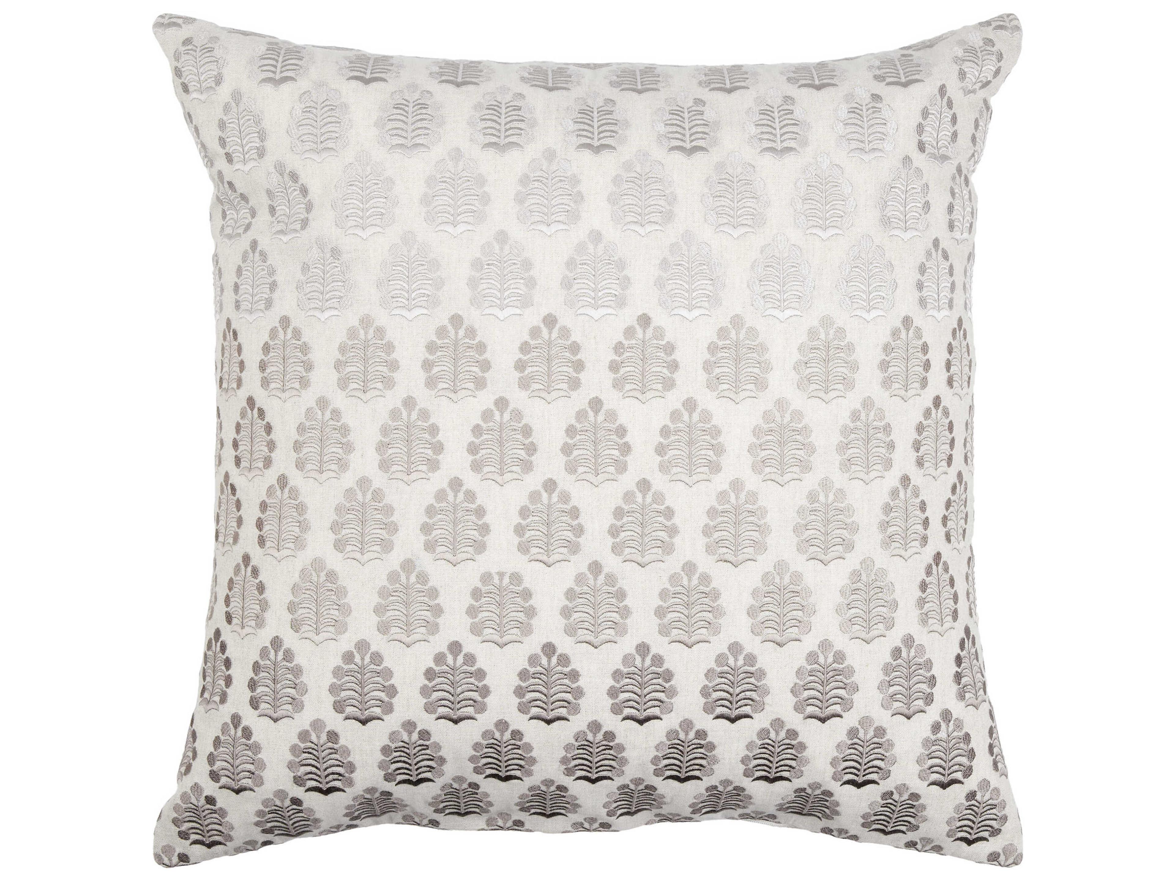 Surya Fabuleuse Light Gray Pillow