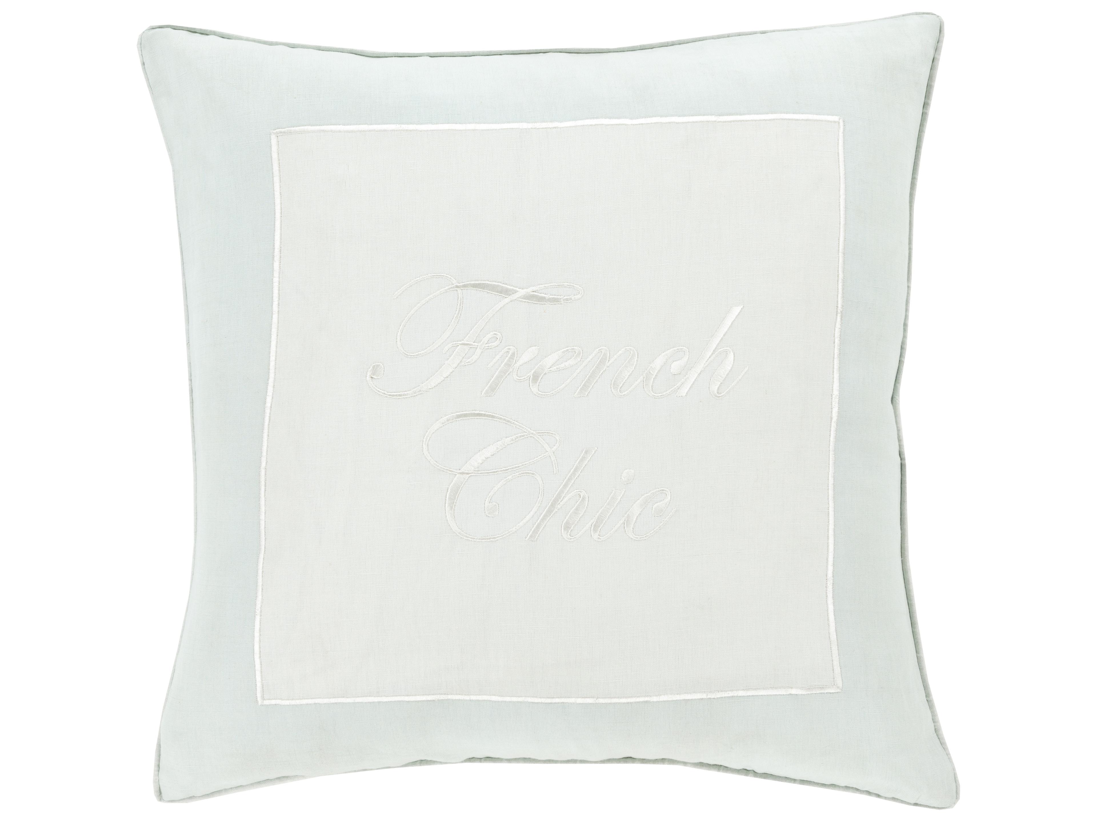 Surya French Chic Ivory Pillow