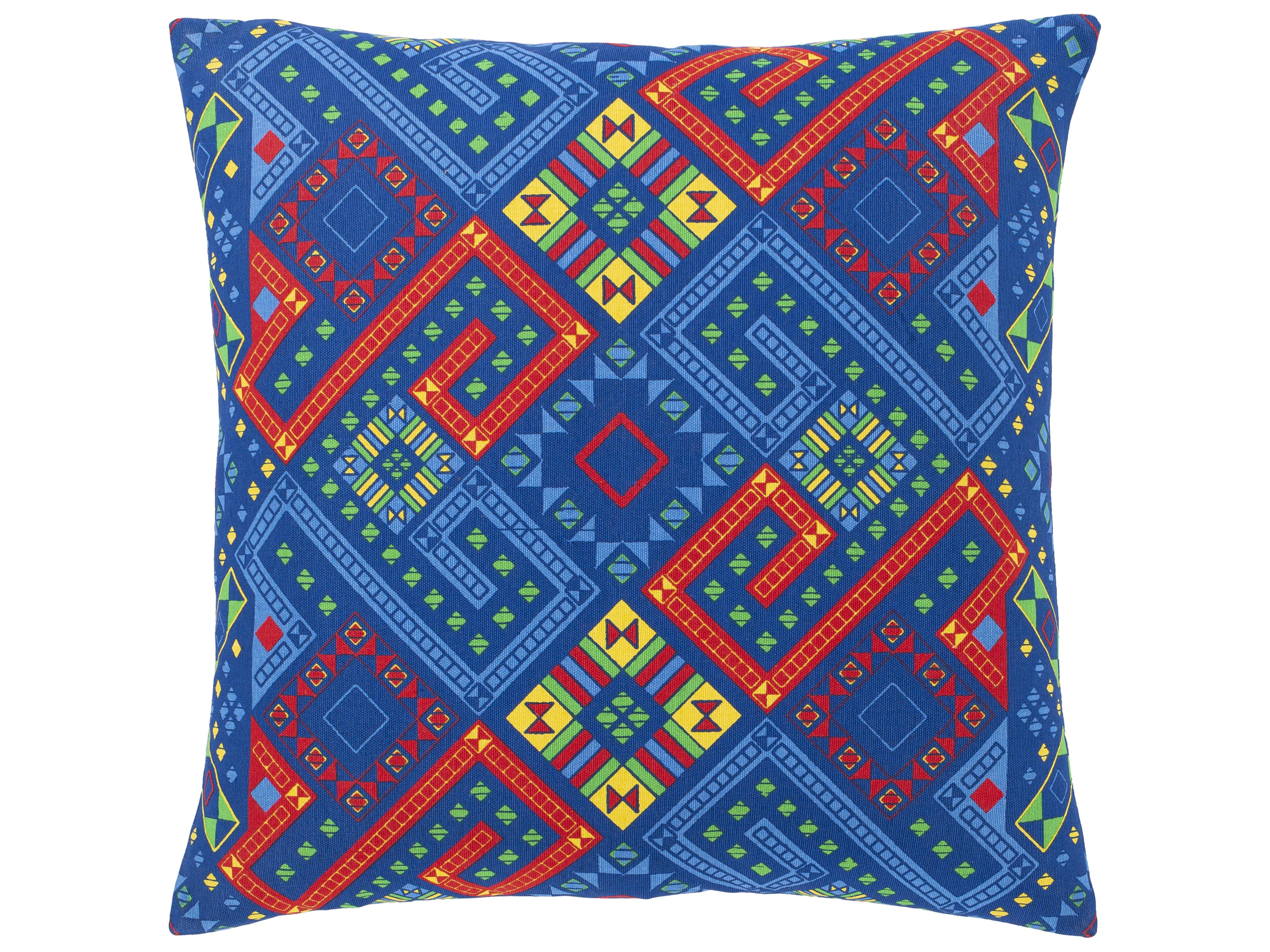 Surya Global Brights Blue Pillow