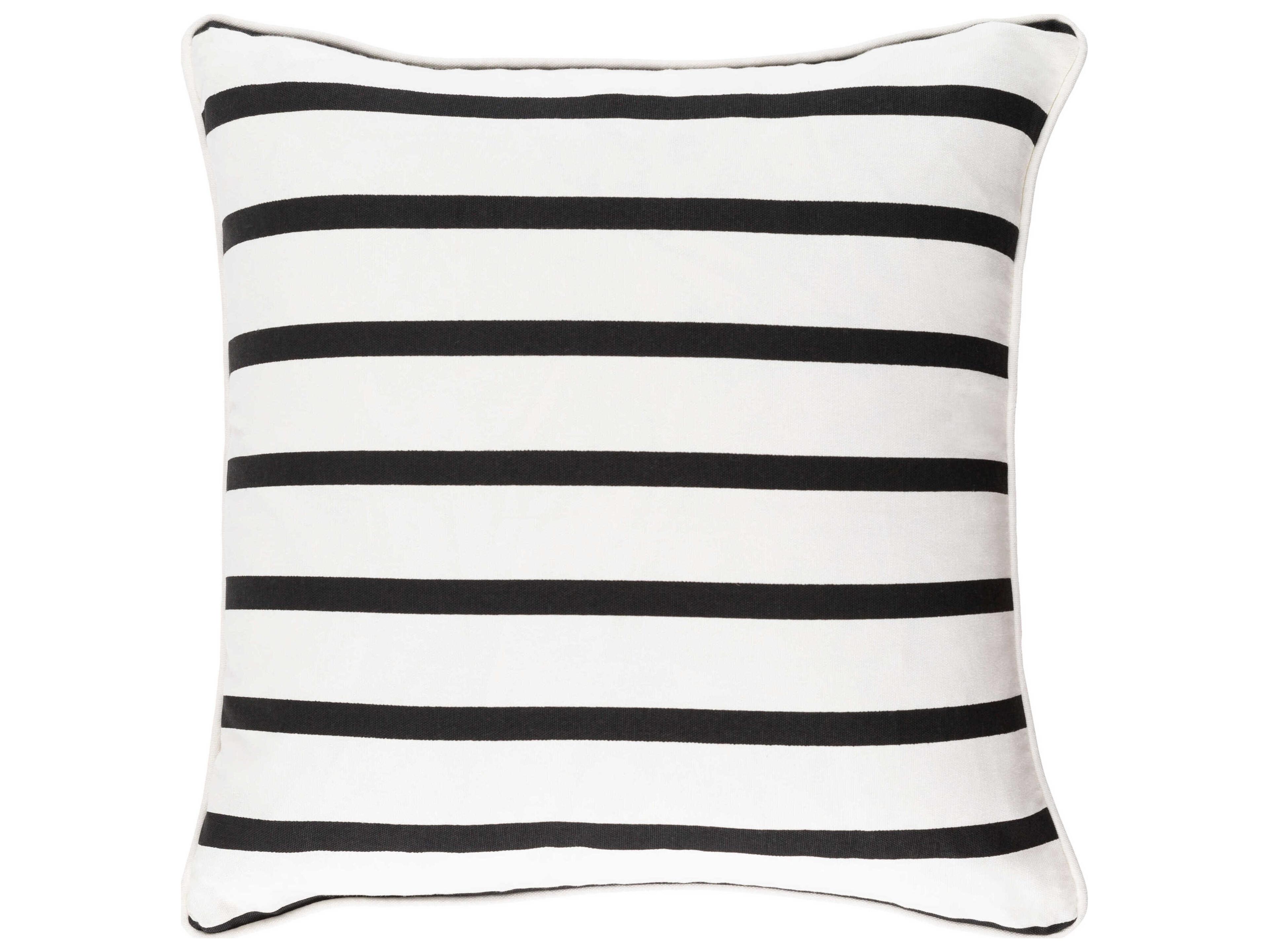 Surya Glyph Cream / Ivory / Black Pillow
