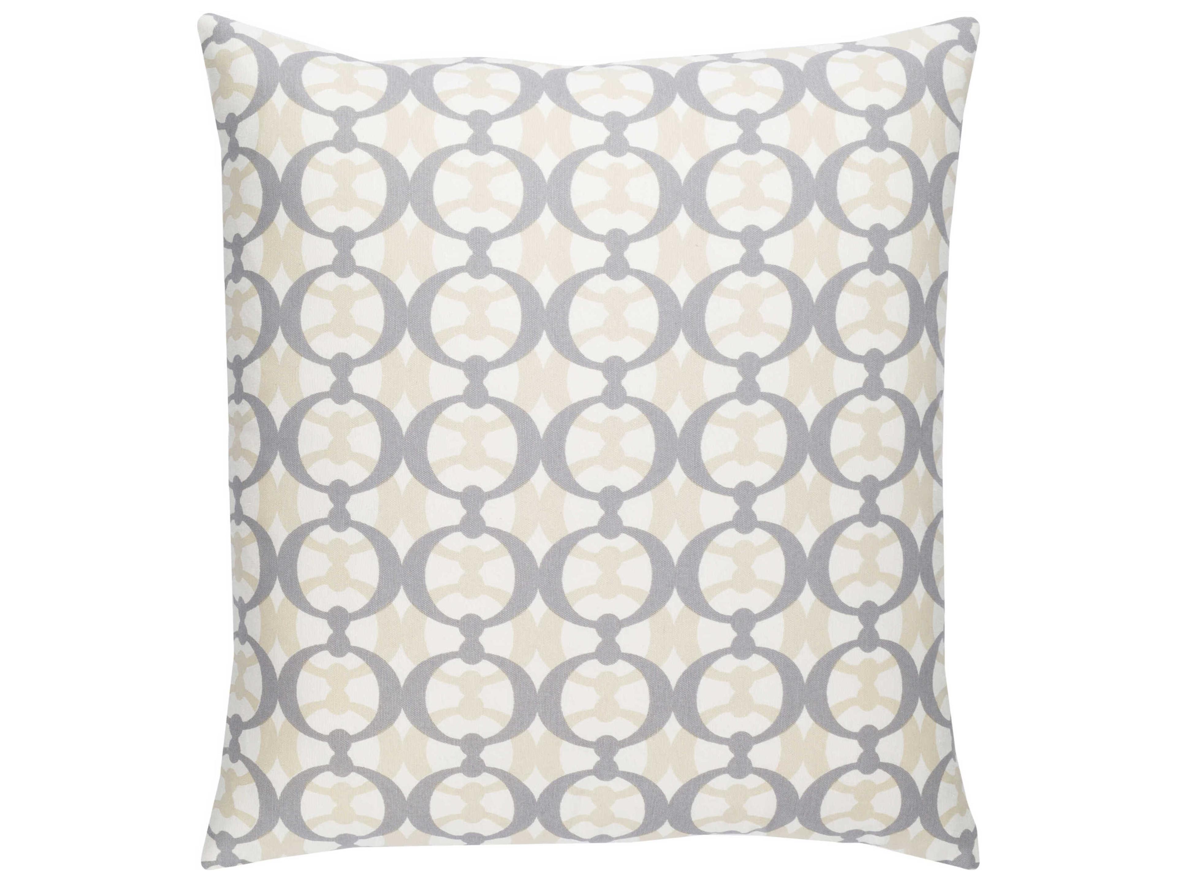 Surya Lina Gray Pillow