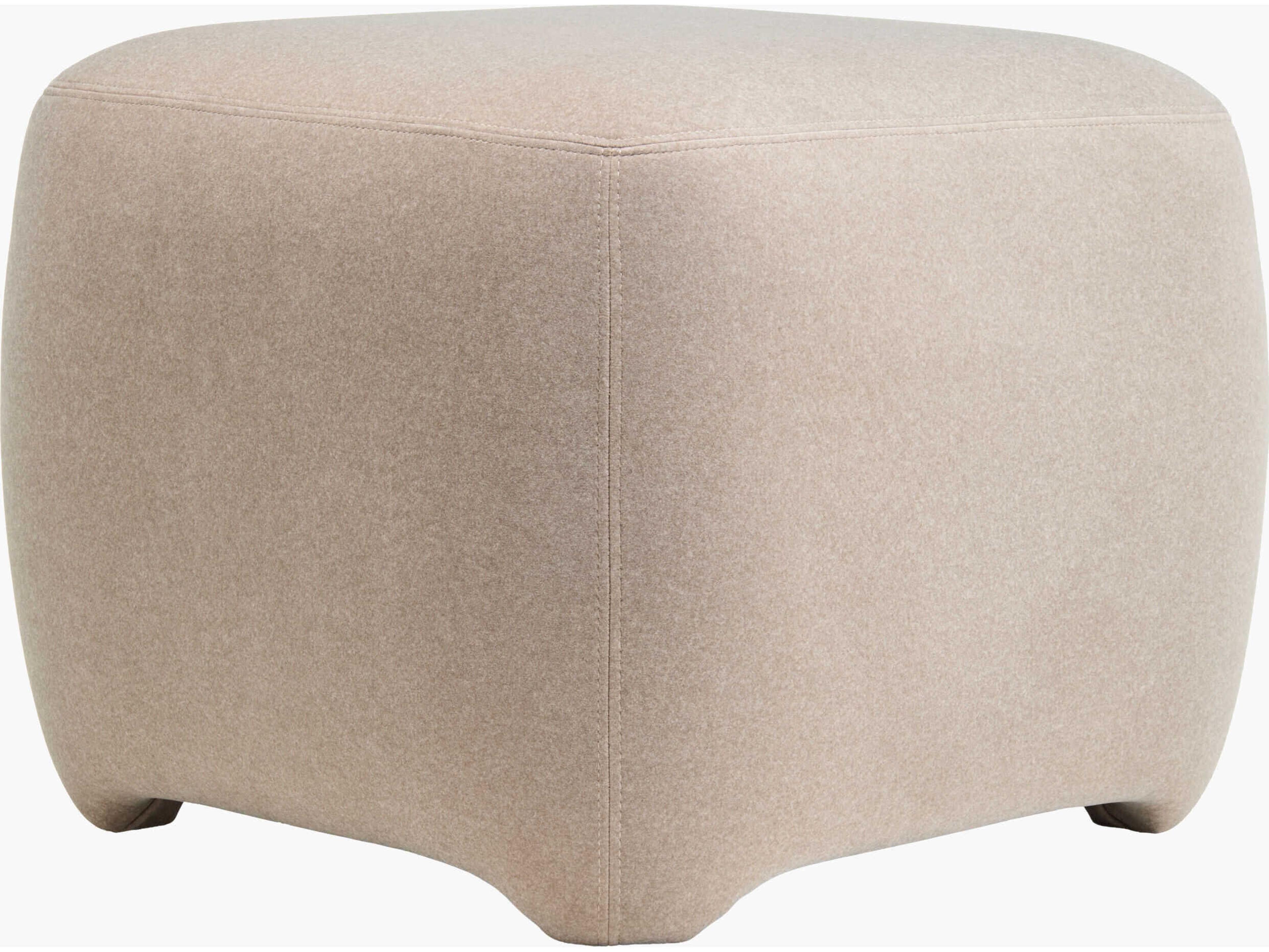 Surya Innaya Beige Upholstered Accent Bench