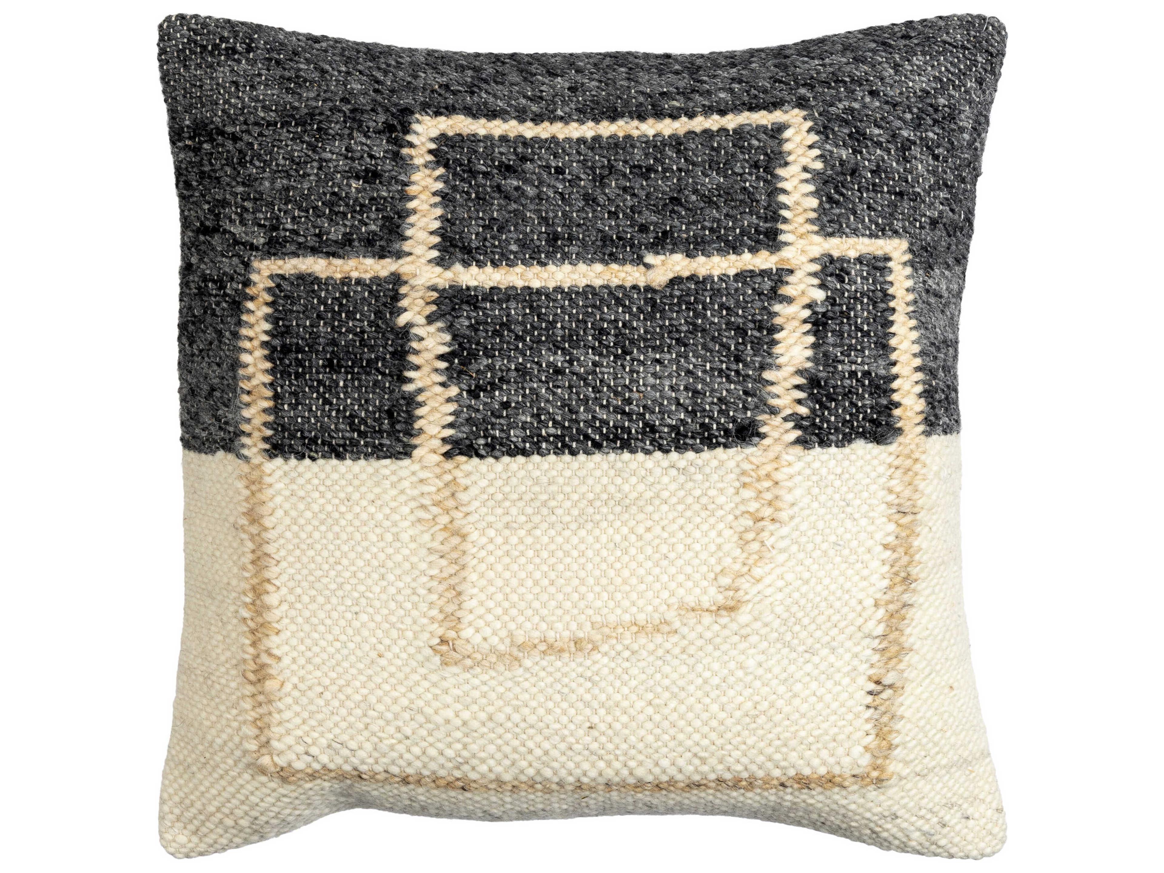 Surya Kambalny Beige Pillow