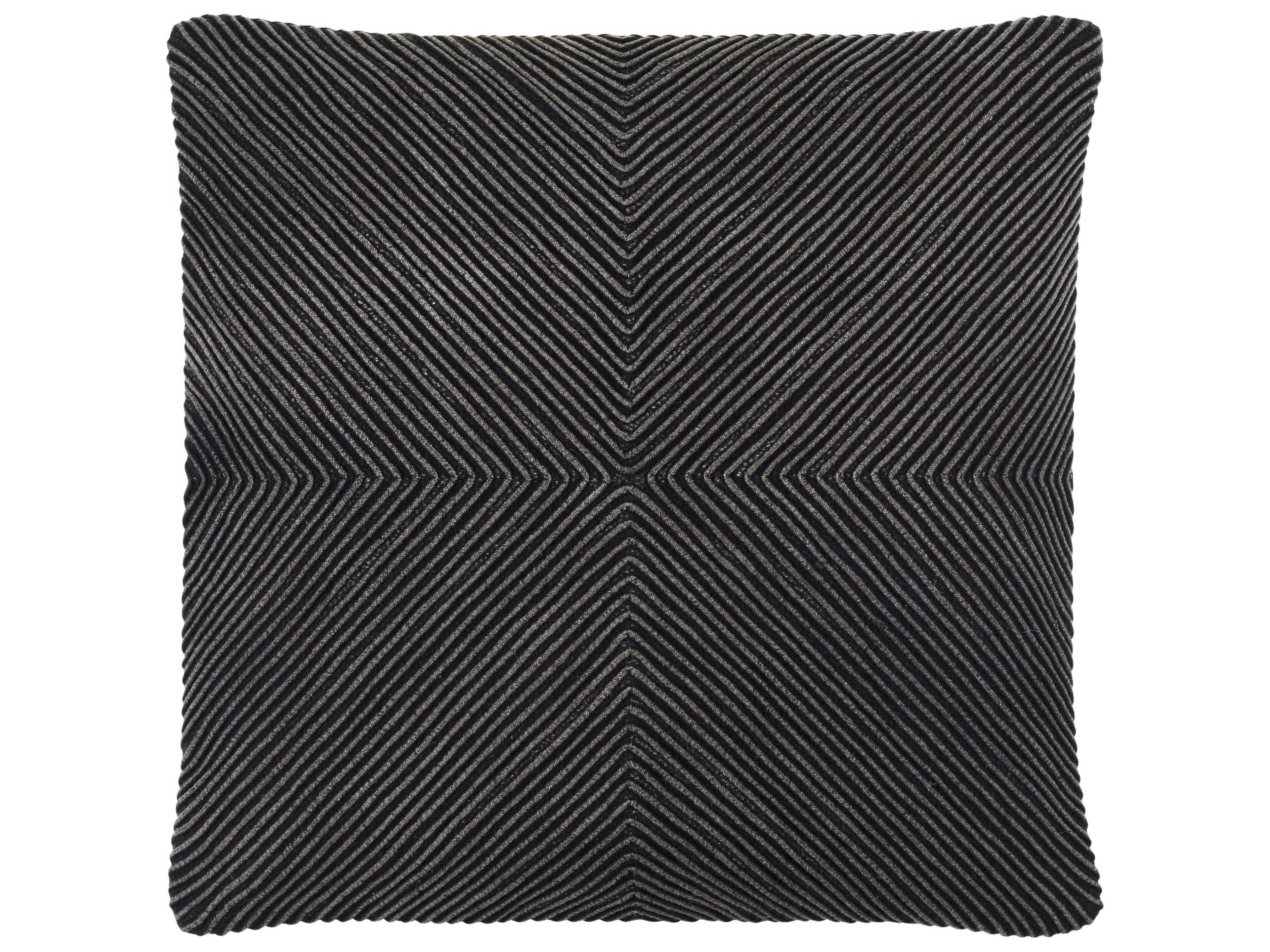 Surya Kohl Charcoal Pillow