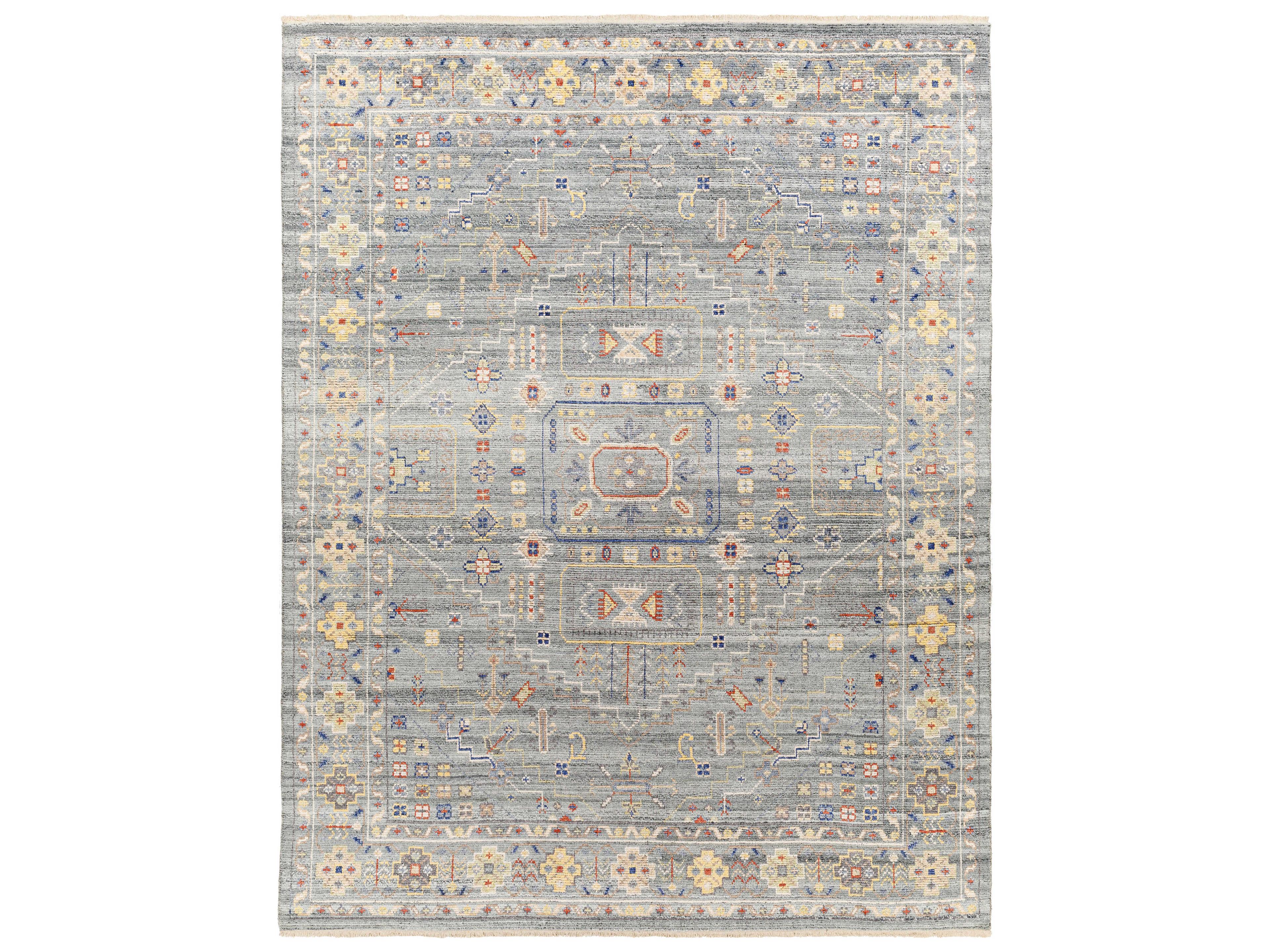 Surya Kushal Bordered Area Rug
