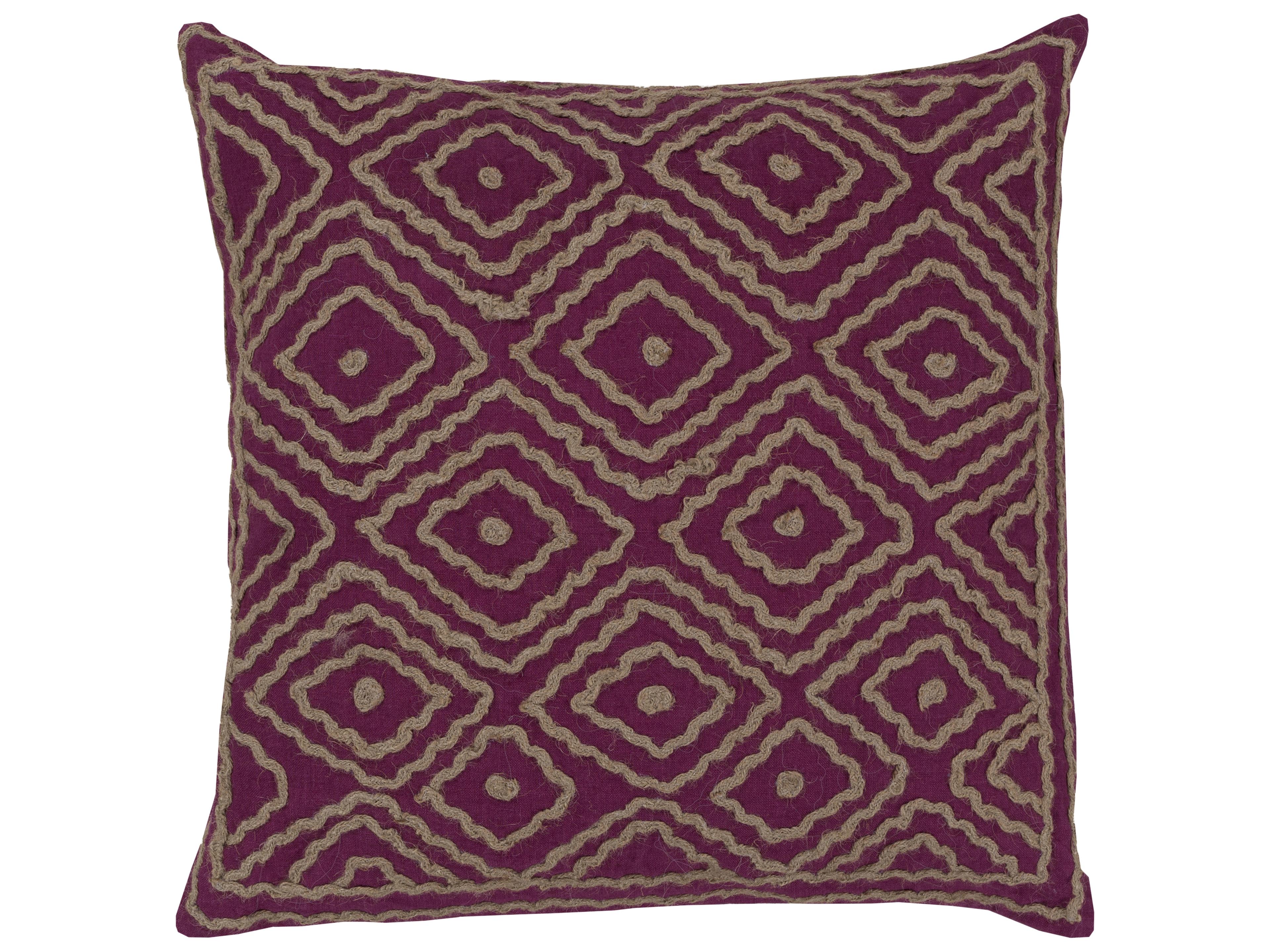 Surya Atlas Fuchsia Pillow