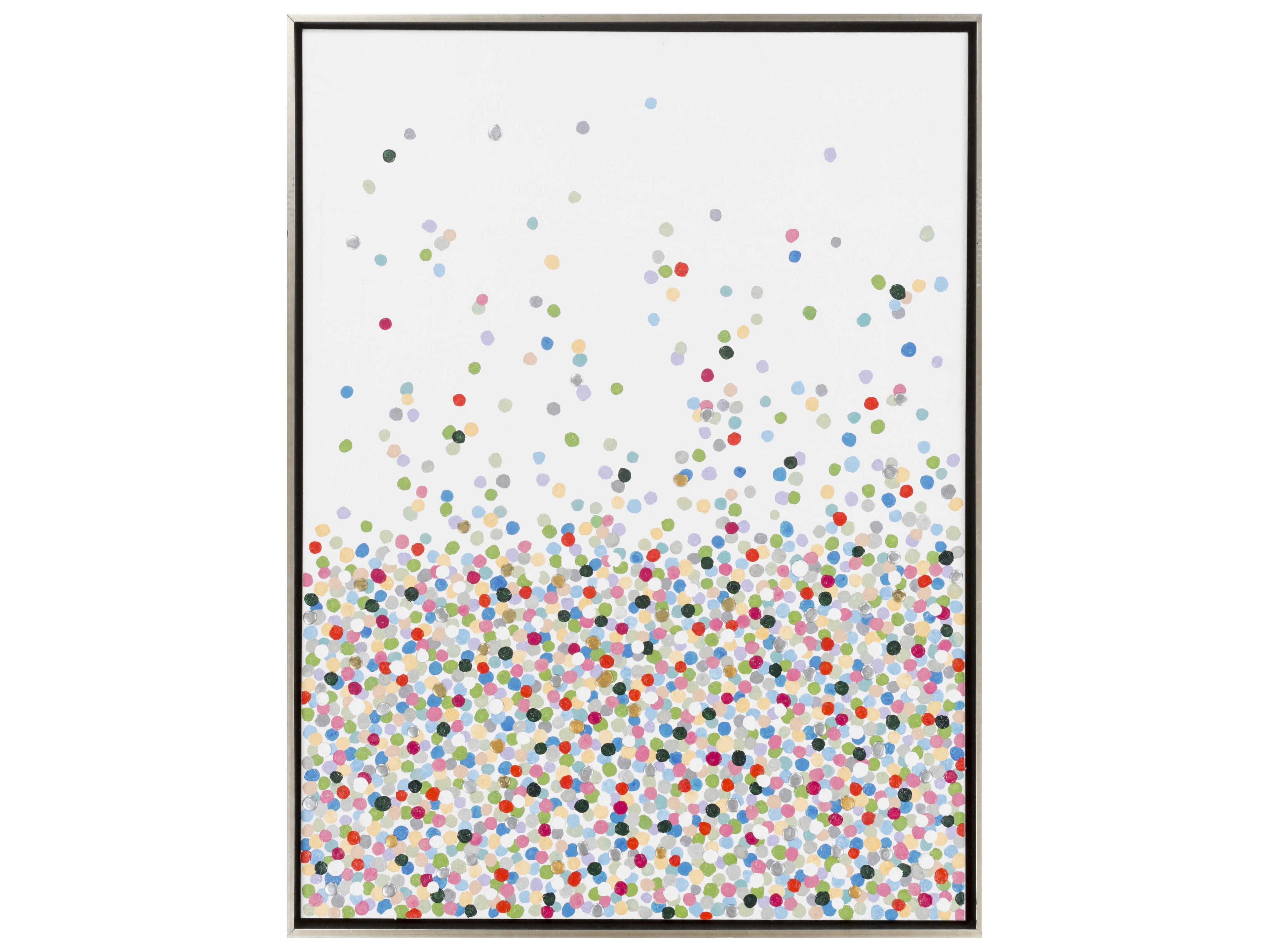 Surya Confetti Framed Art