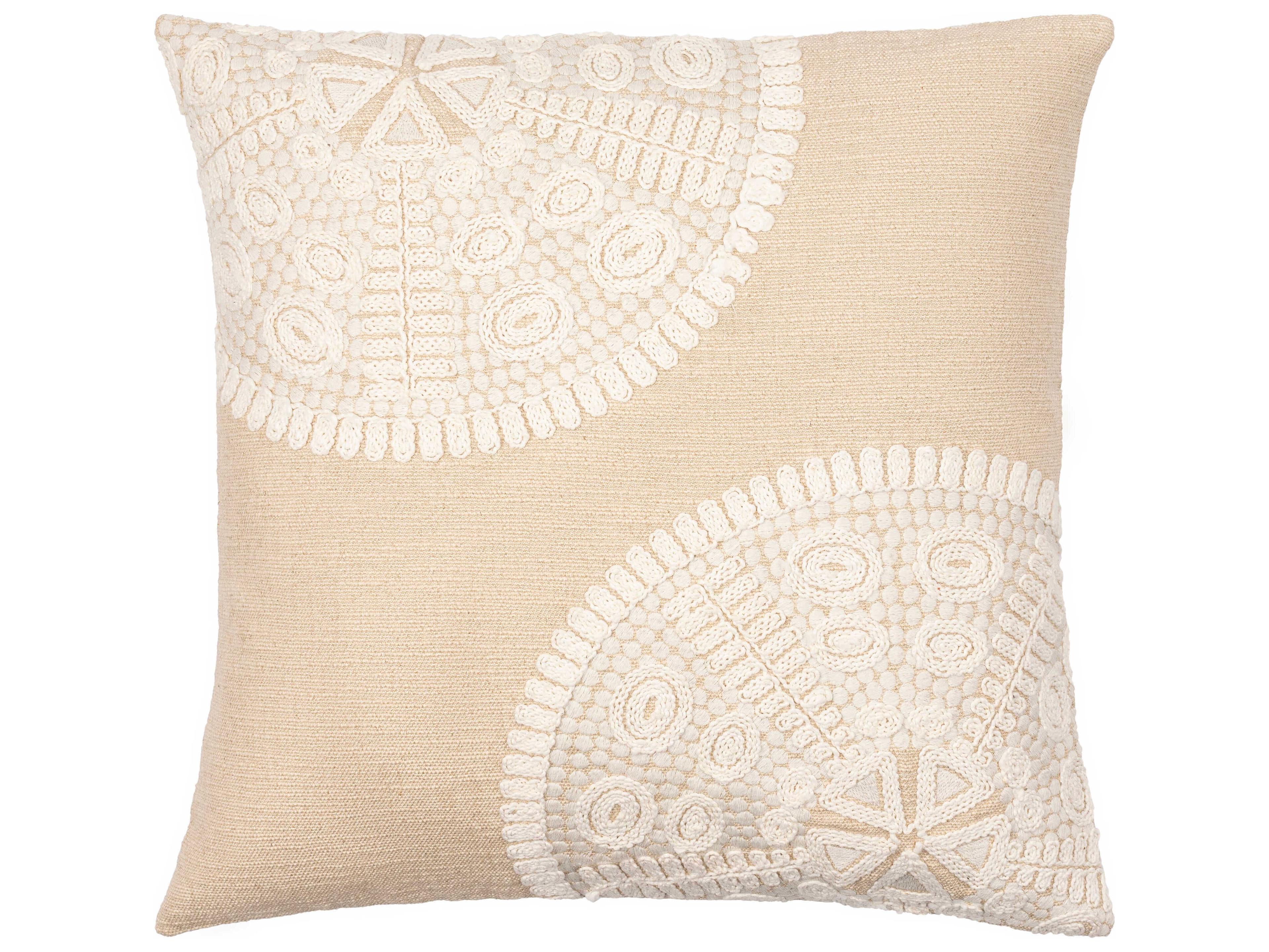 Surya Maricopa Beige / Taupe / Cream Pillow