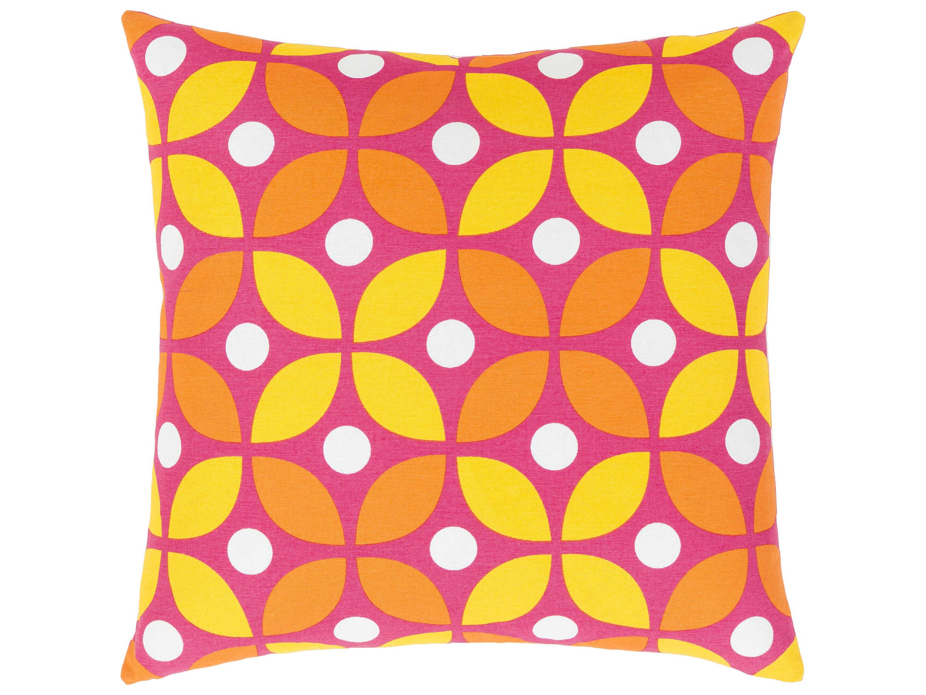 Surya Clairebella Miranda Orange Pillow