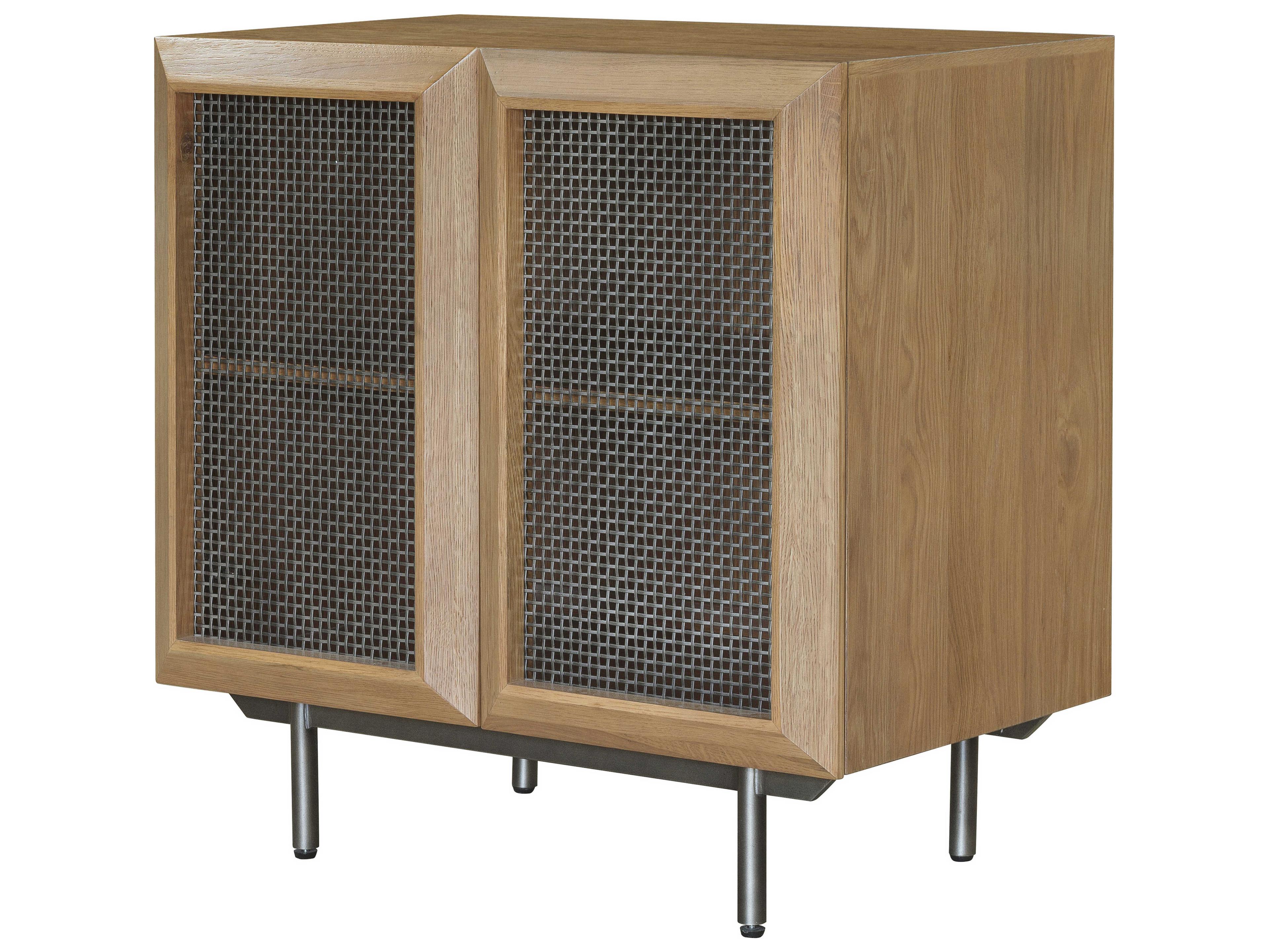 Surya Marshall 30" Oak Wood Sideboard