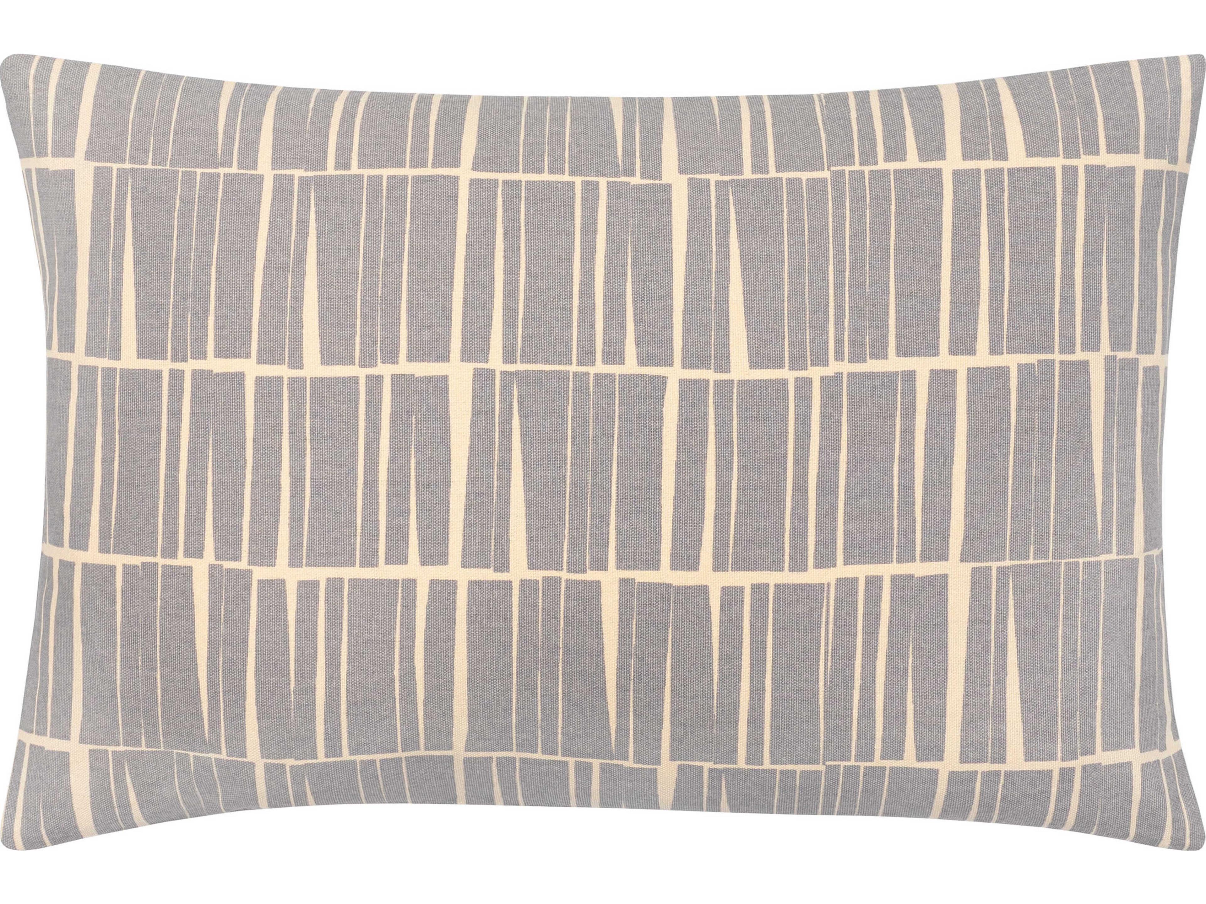 Surya Natur Medium Gray / Light Beige Pillow