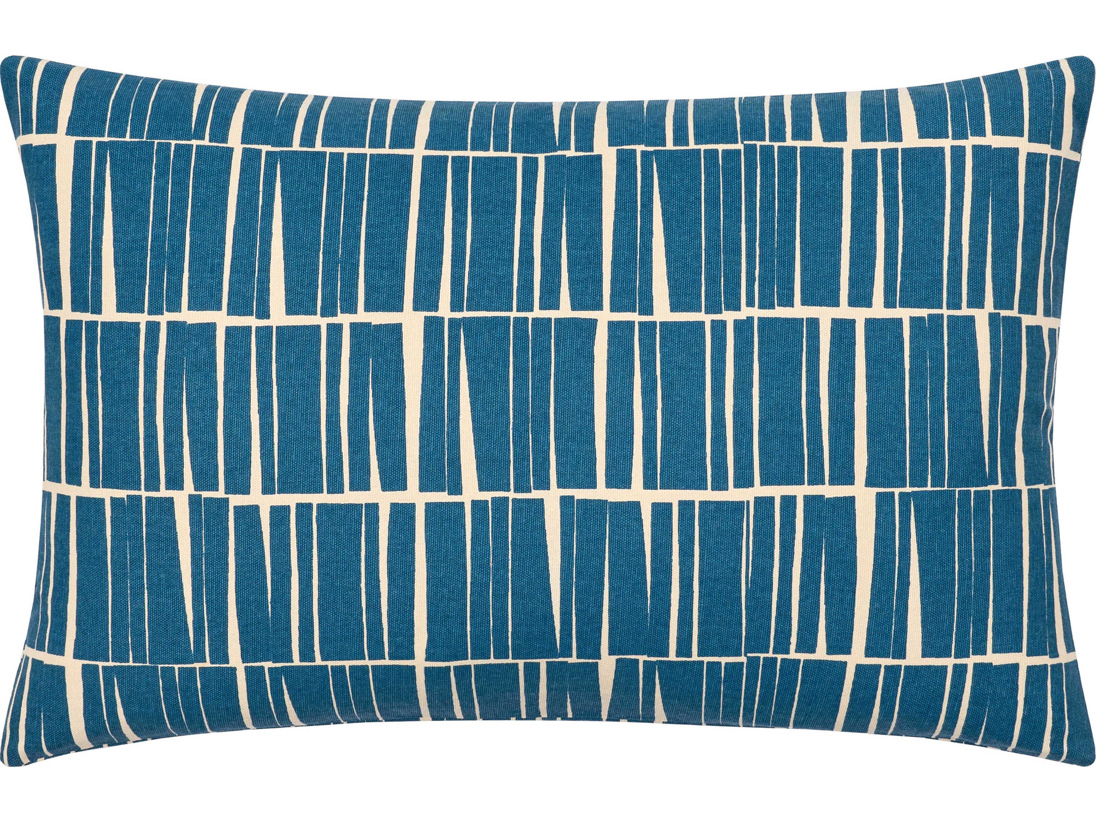 Surya Natur Dark Blue / Light Beige Pillow