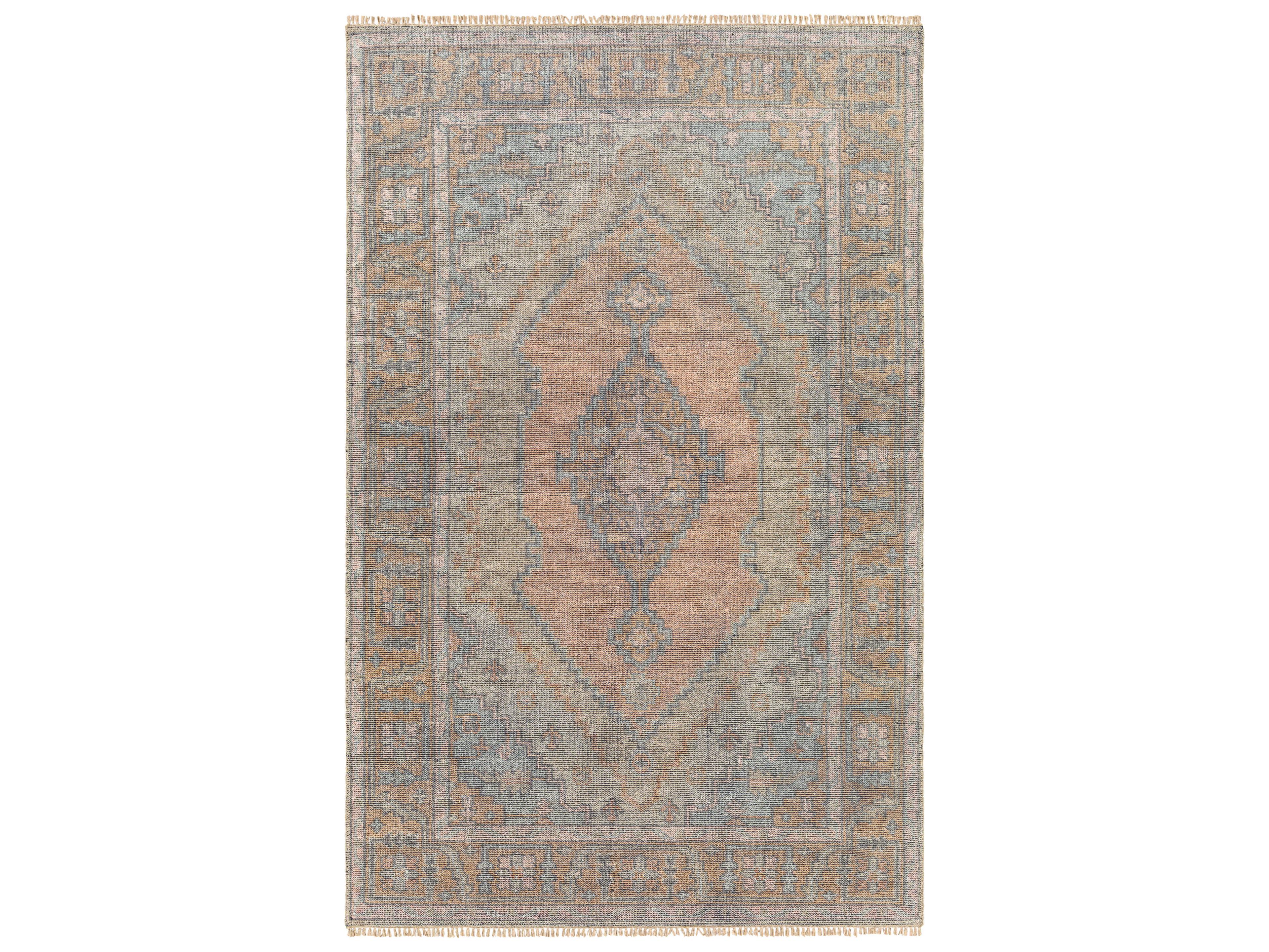 Surya Nirvana Bordered Area Rug