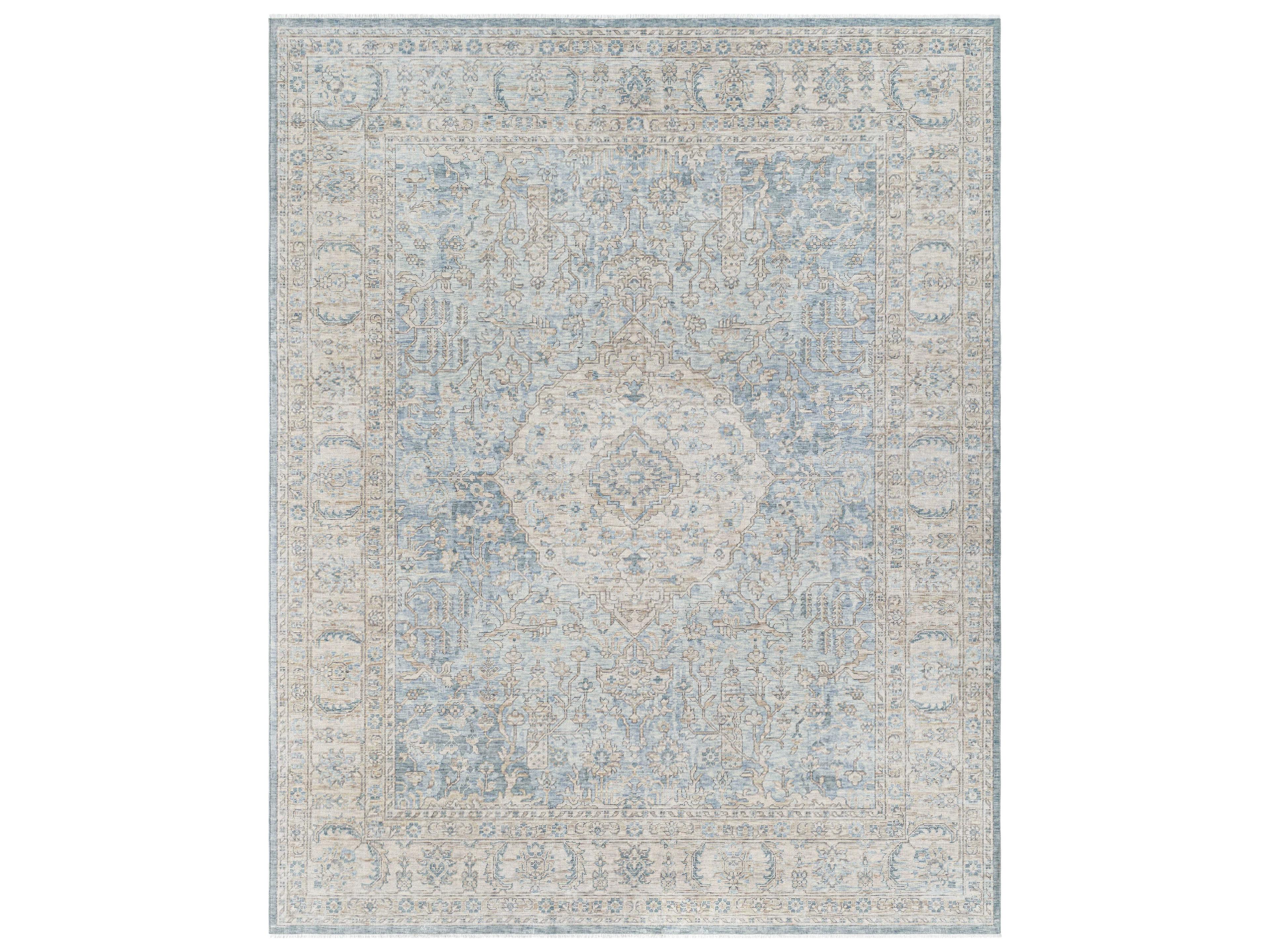 Surya Once Upon A Time Bordered Runner Area Rug