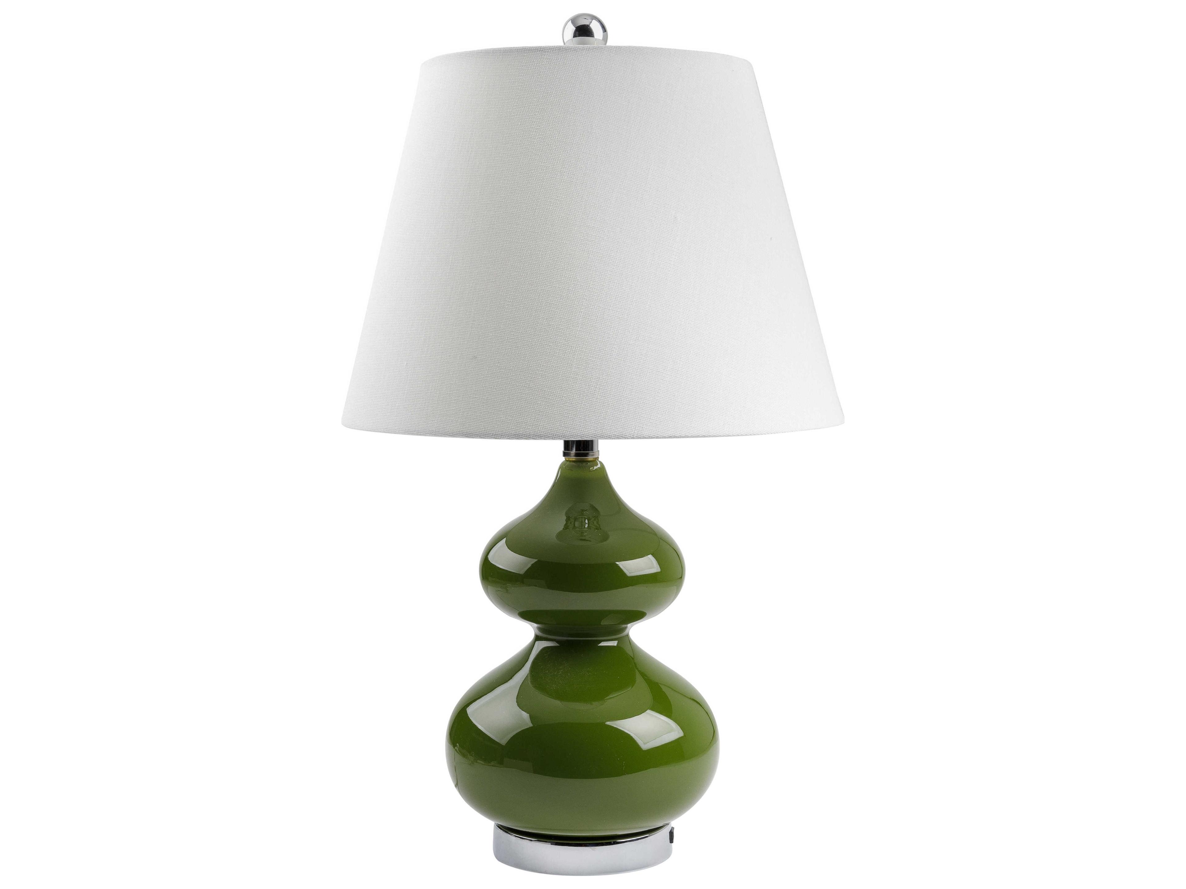 Surya Olive Green Table Lamp