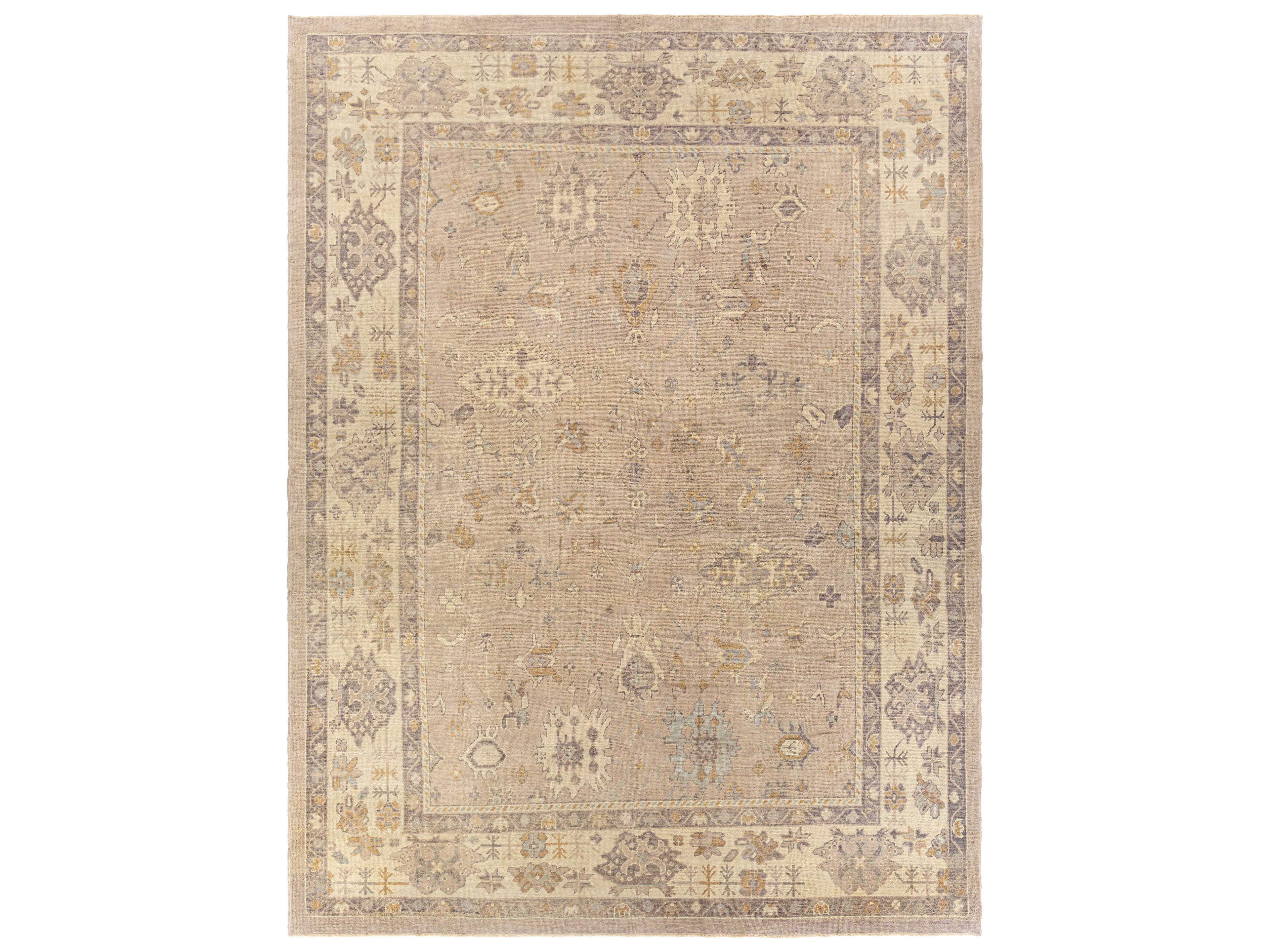 Surya Antique One Of A Kind Bordered Area Rug