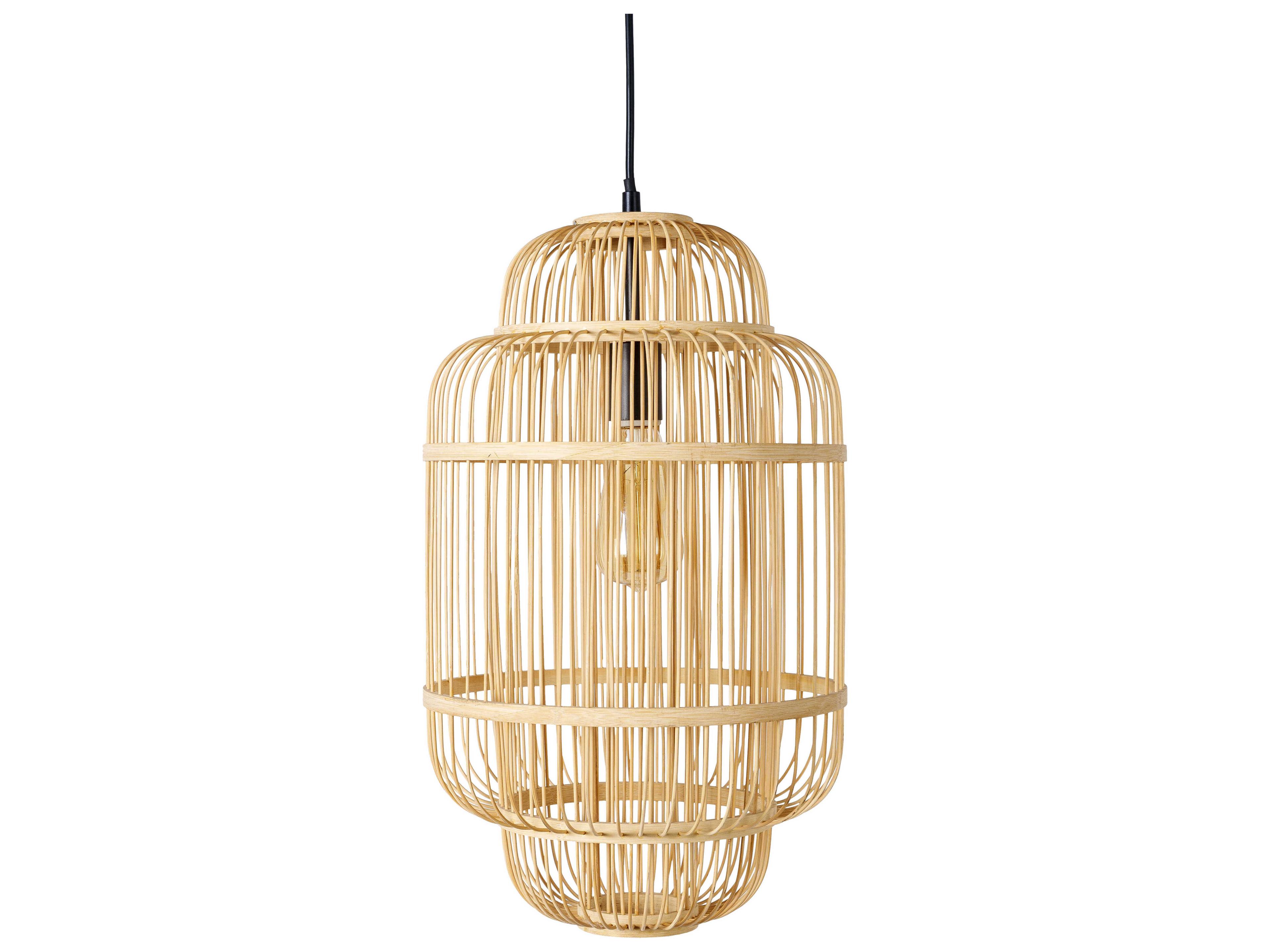 Surya Ornado 1-Light Beige Brown Mini Pendant