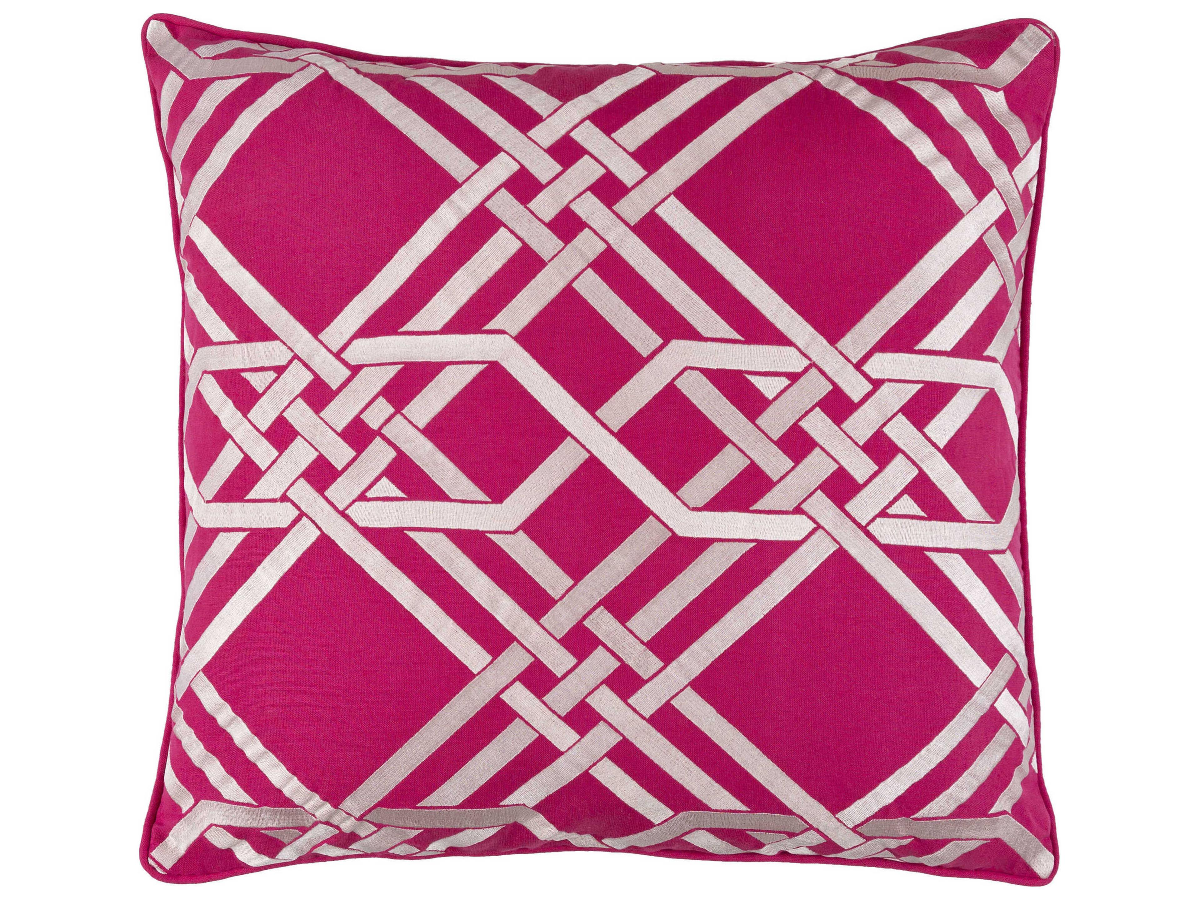 Surya Pagoda Fuchsia Pillow
