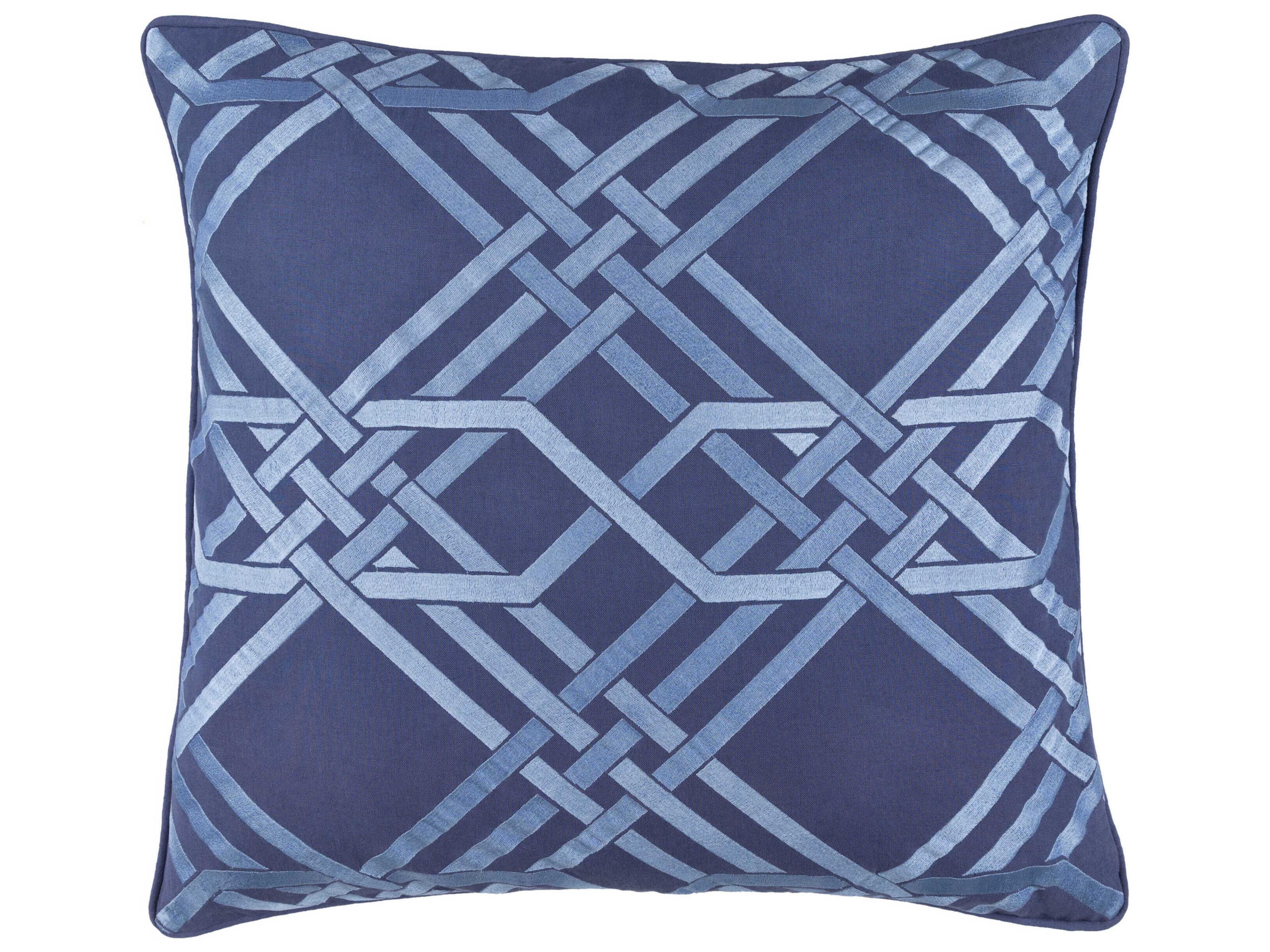 Surya Pagoda Light Blue Pillow