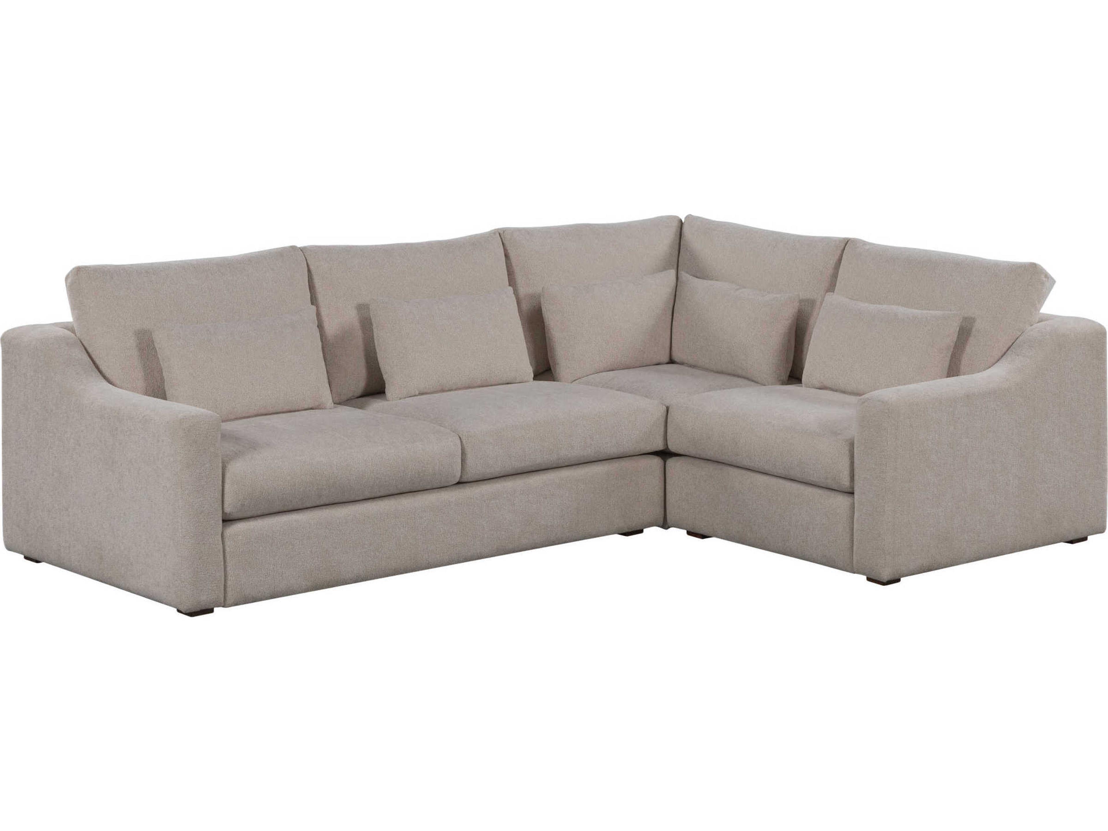 Surya Pedersen Upholstered Sectional Sofa