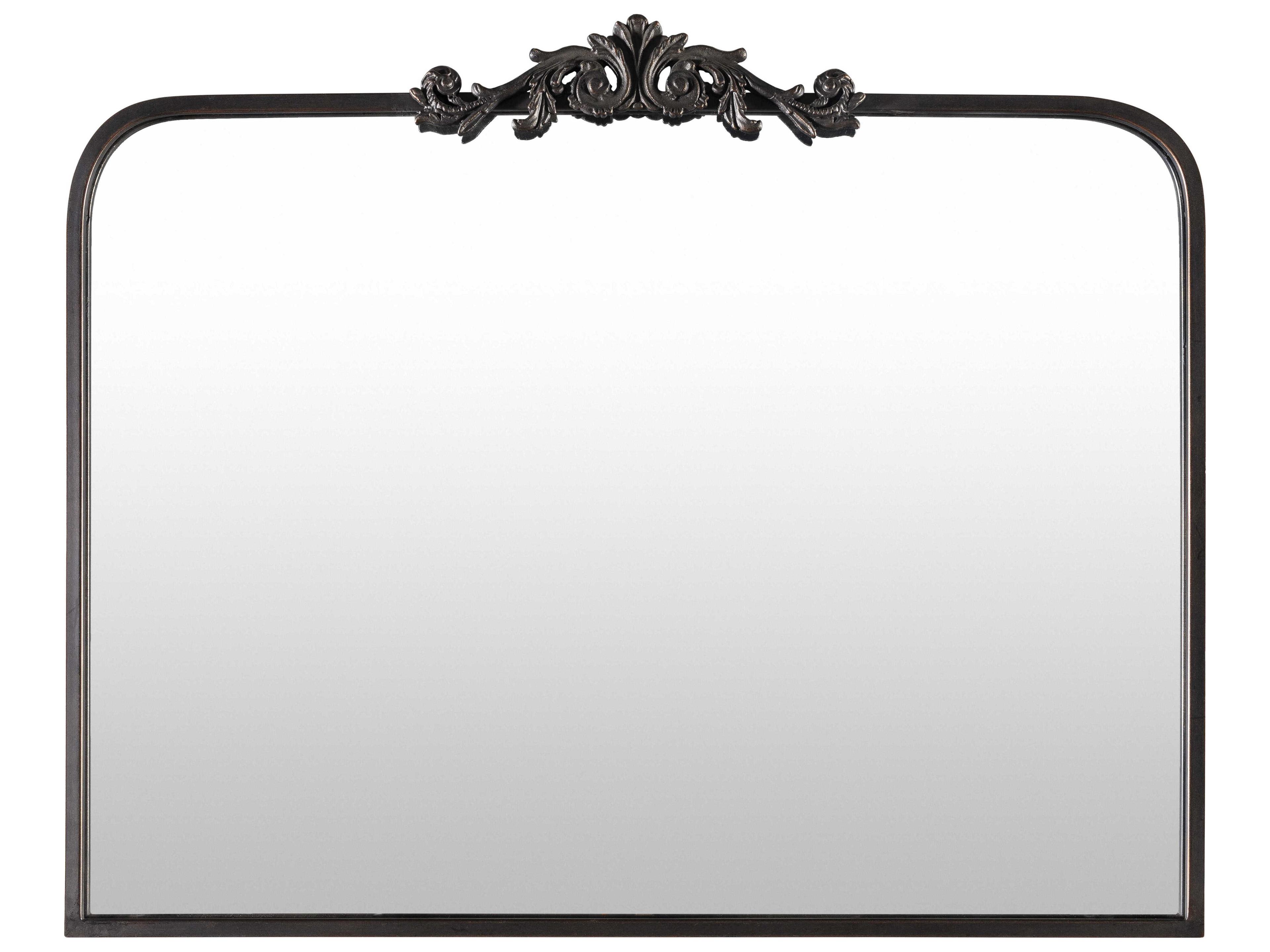 Surya Aarlen Black Wall Mirror