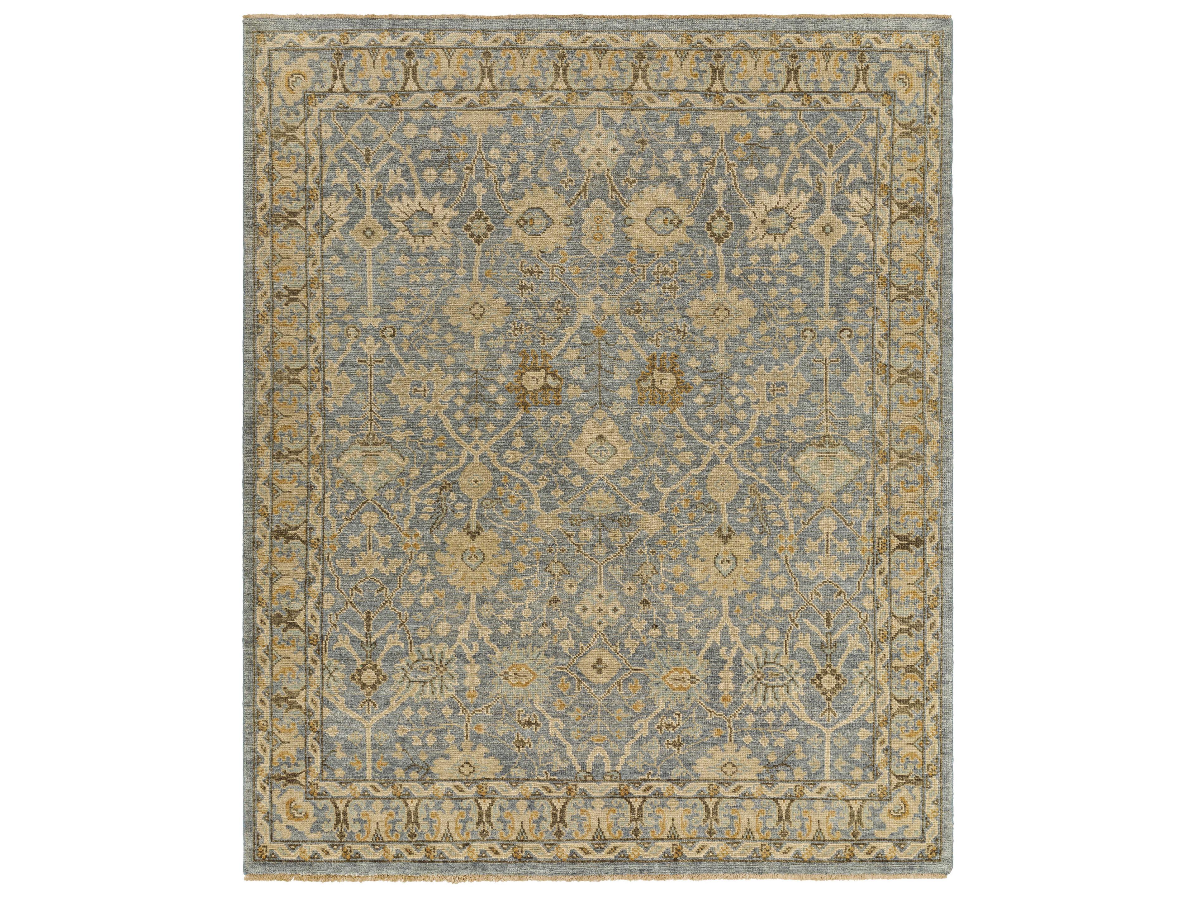 Surya Reign Bordered Runner Area Rug