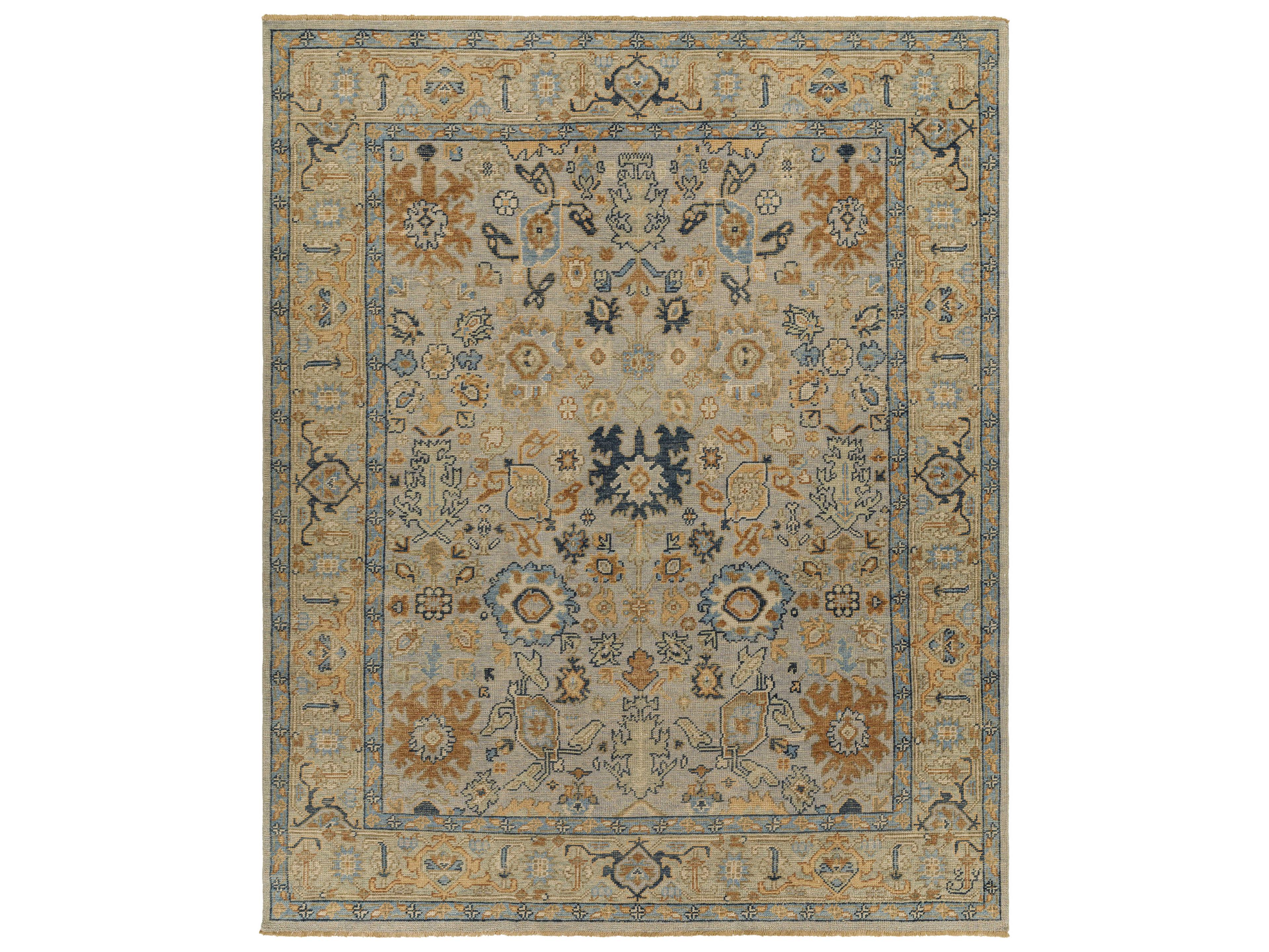 Surya Reign Bordered Runner Area Rug