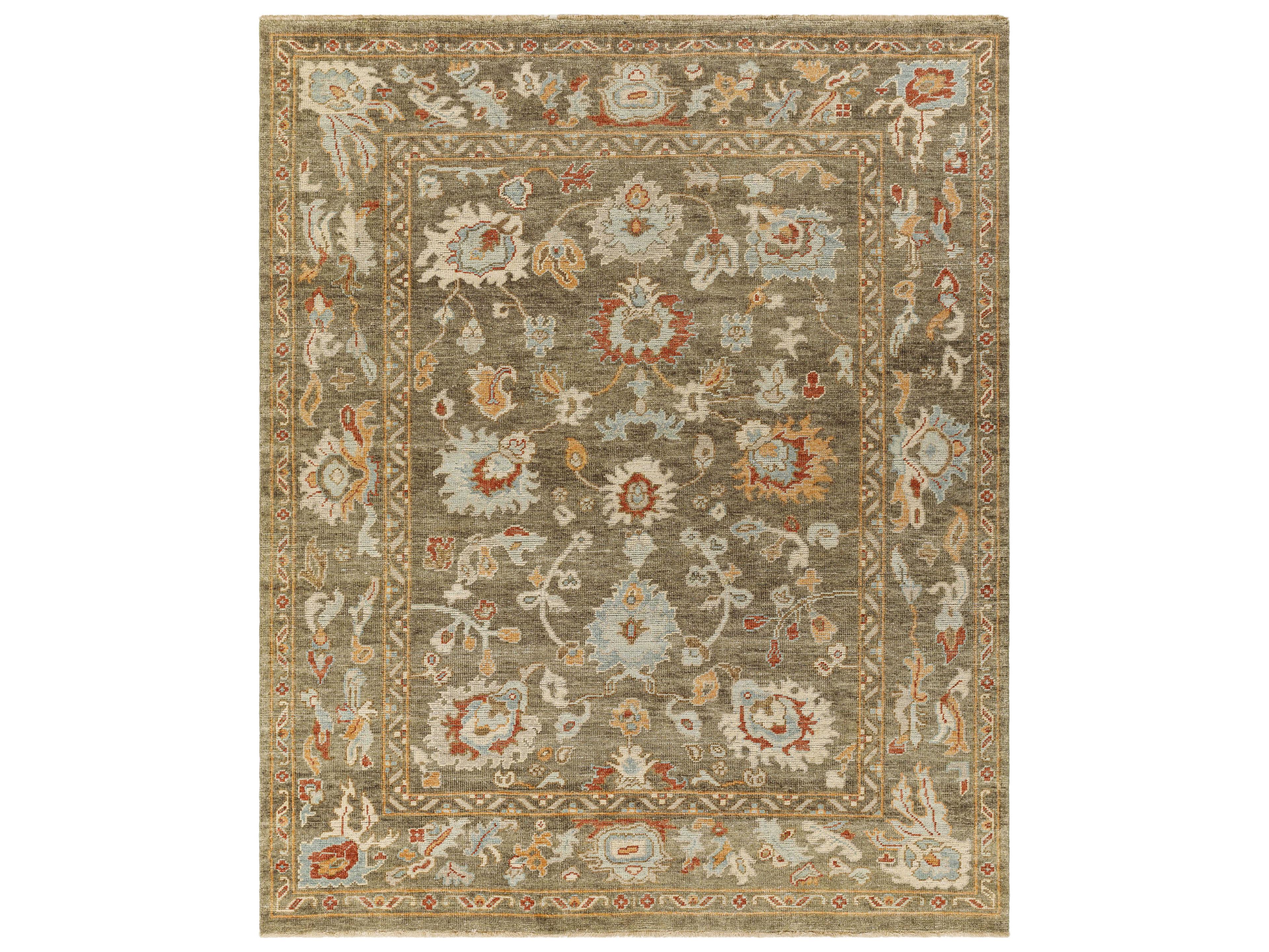 Surya Reign Bordered Runner Area Rug