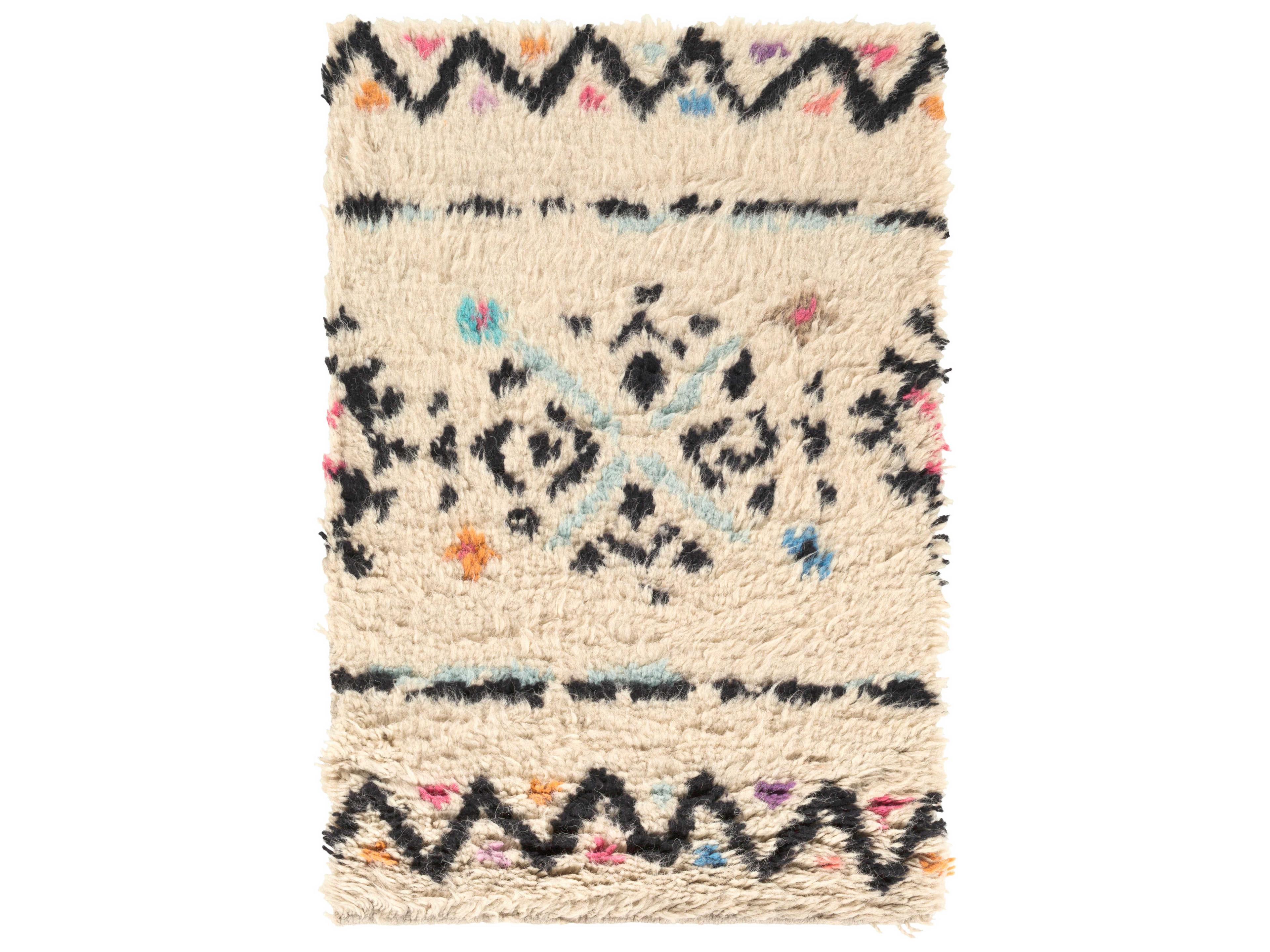 Surya Riad Shag Geometric Area Rug