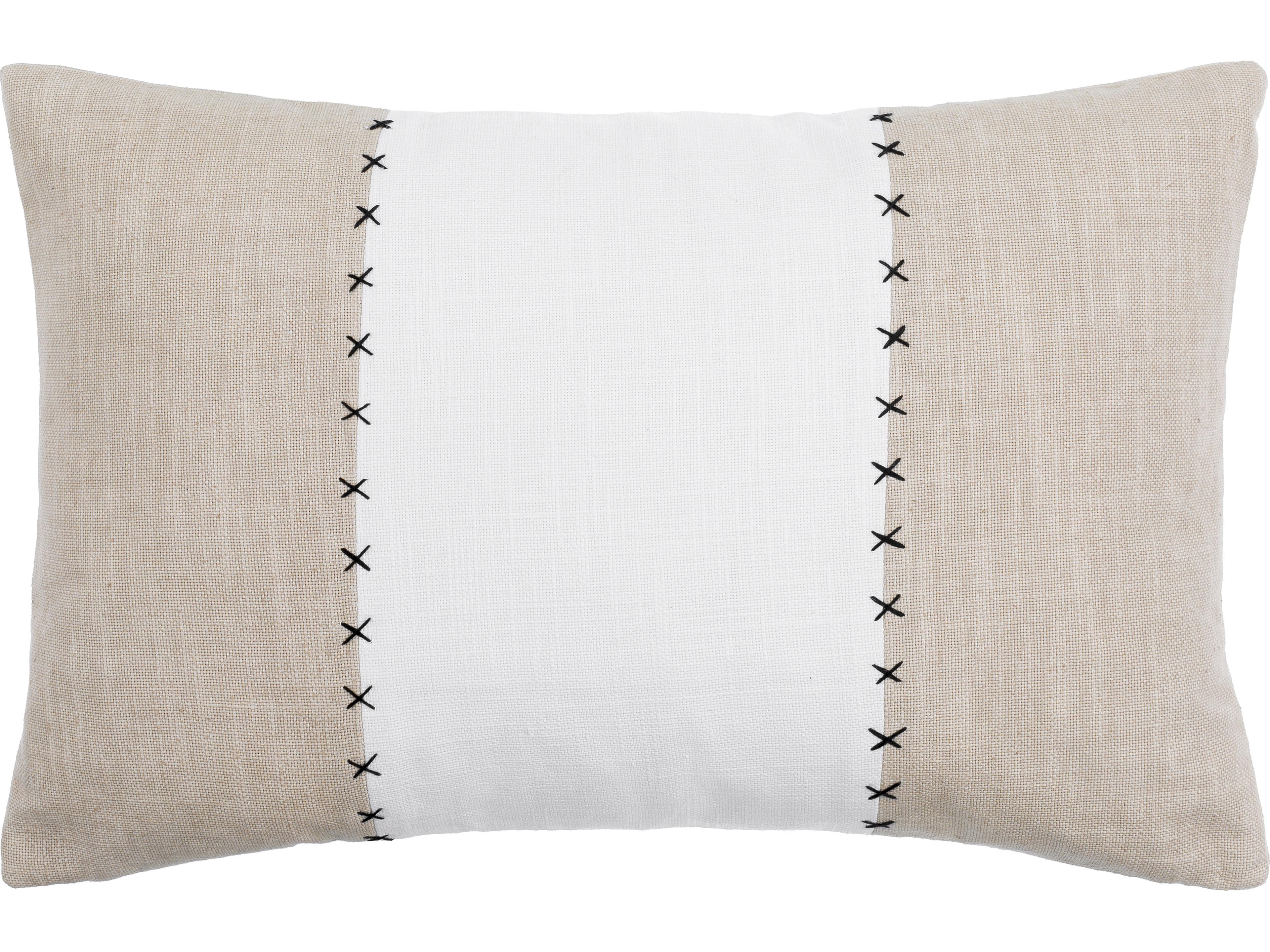Surya Ritzy Beige Pillow