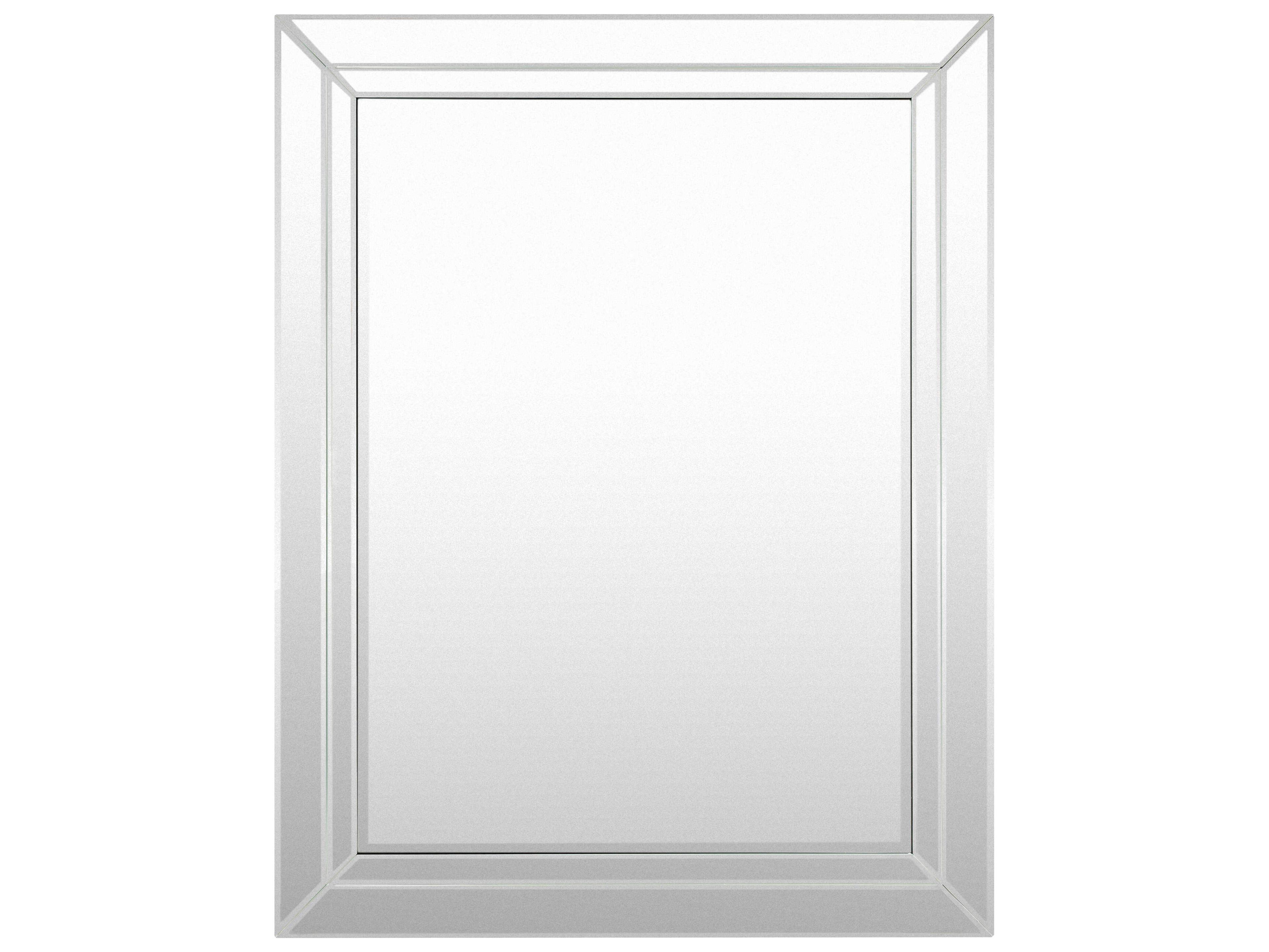Surya Ramsey Clear Rectangular Wall Mirror