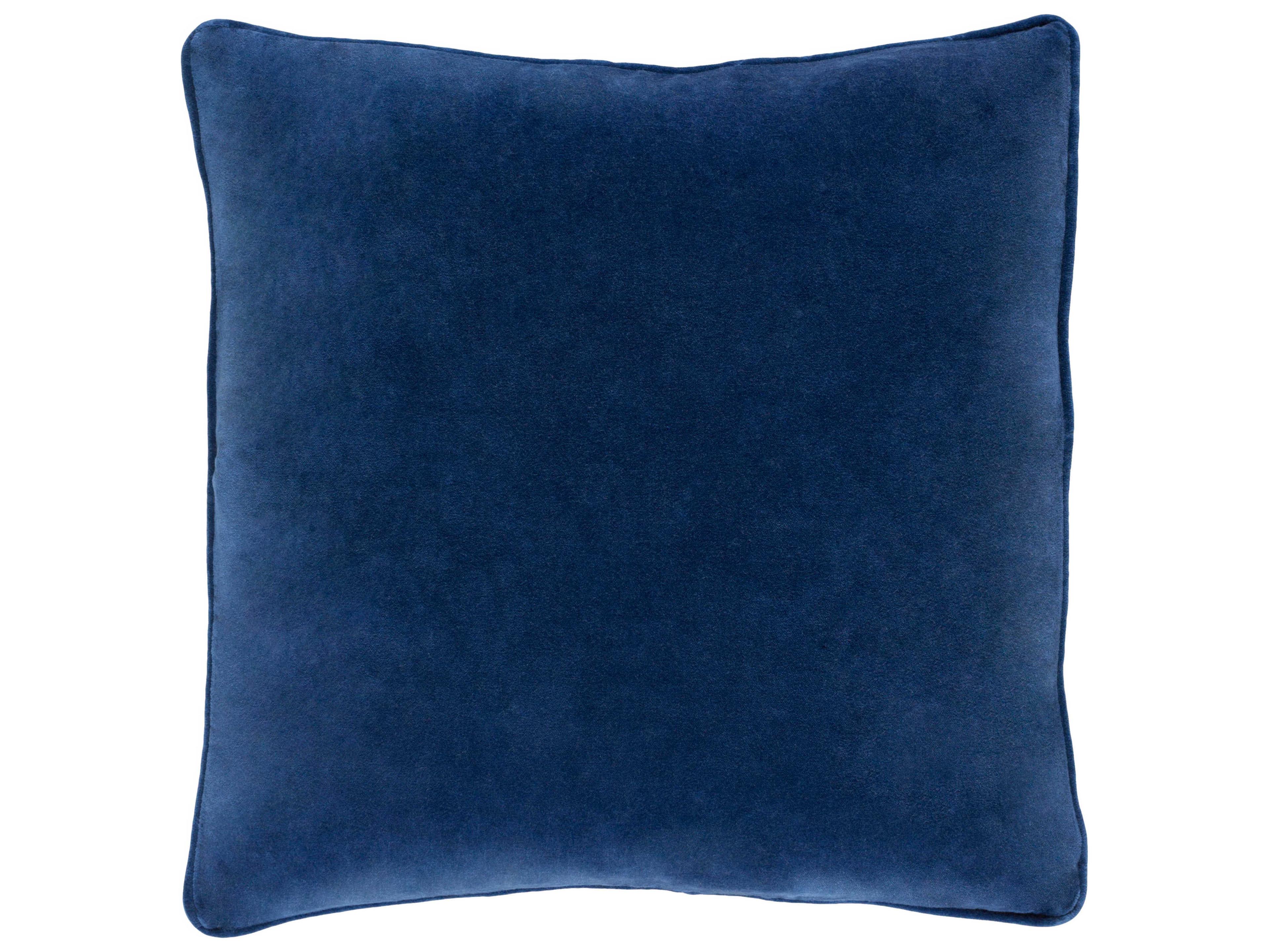 Surya Safflower Navy Pillow