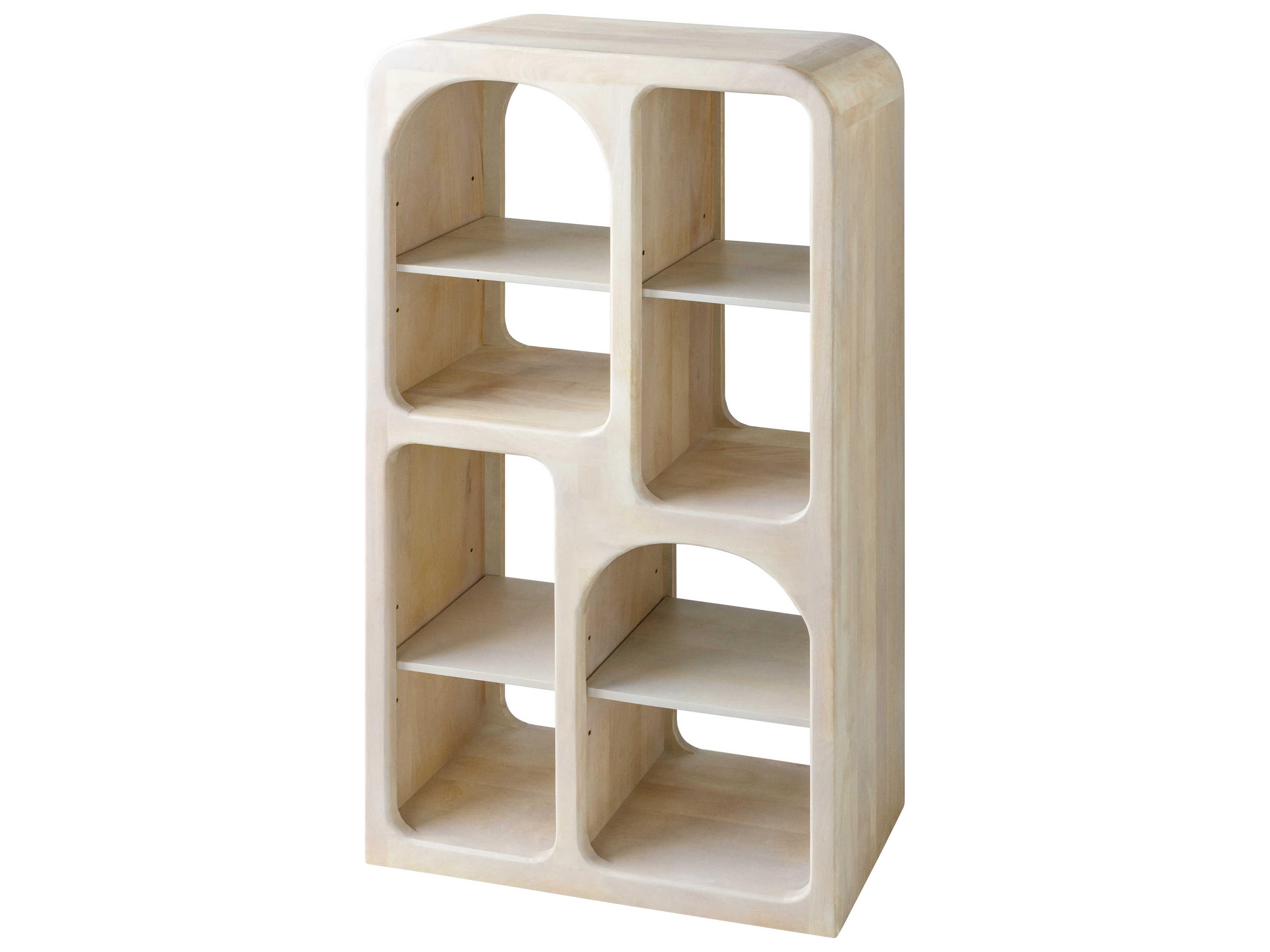 Surya Tana Ivory Bookcase