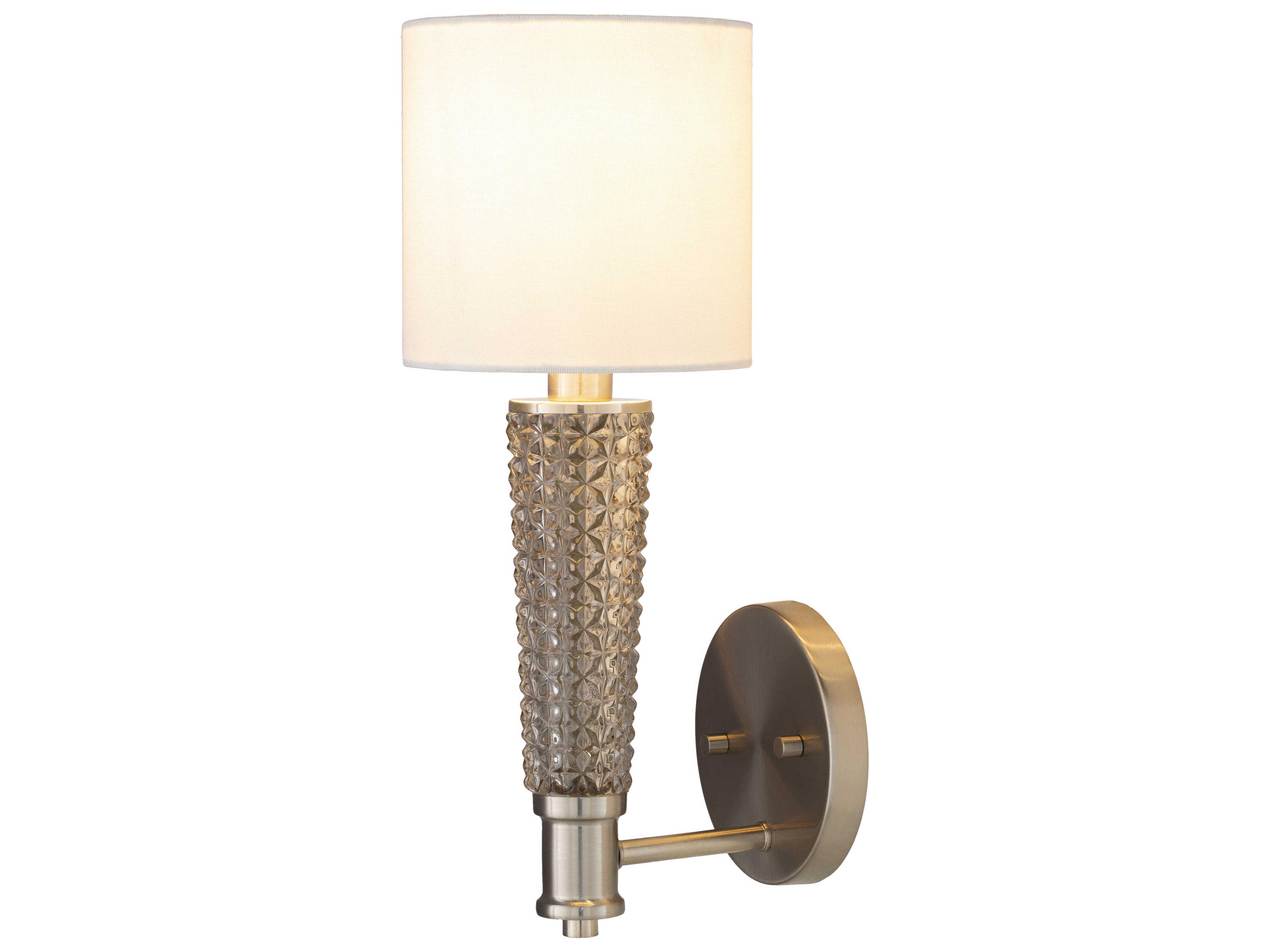 Surya Tibby 1-Light Clear Traditional Wall Sconce