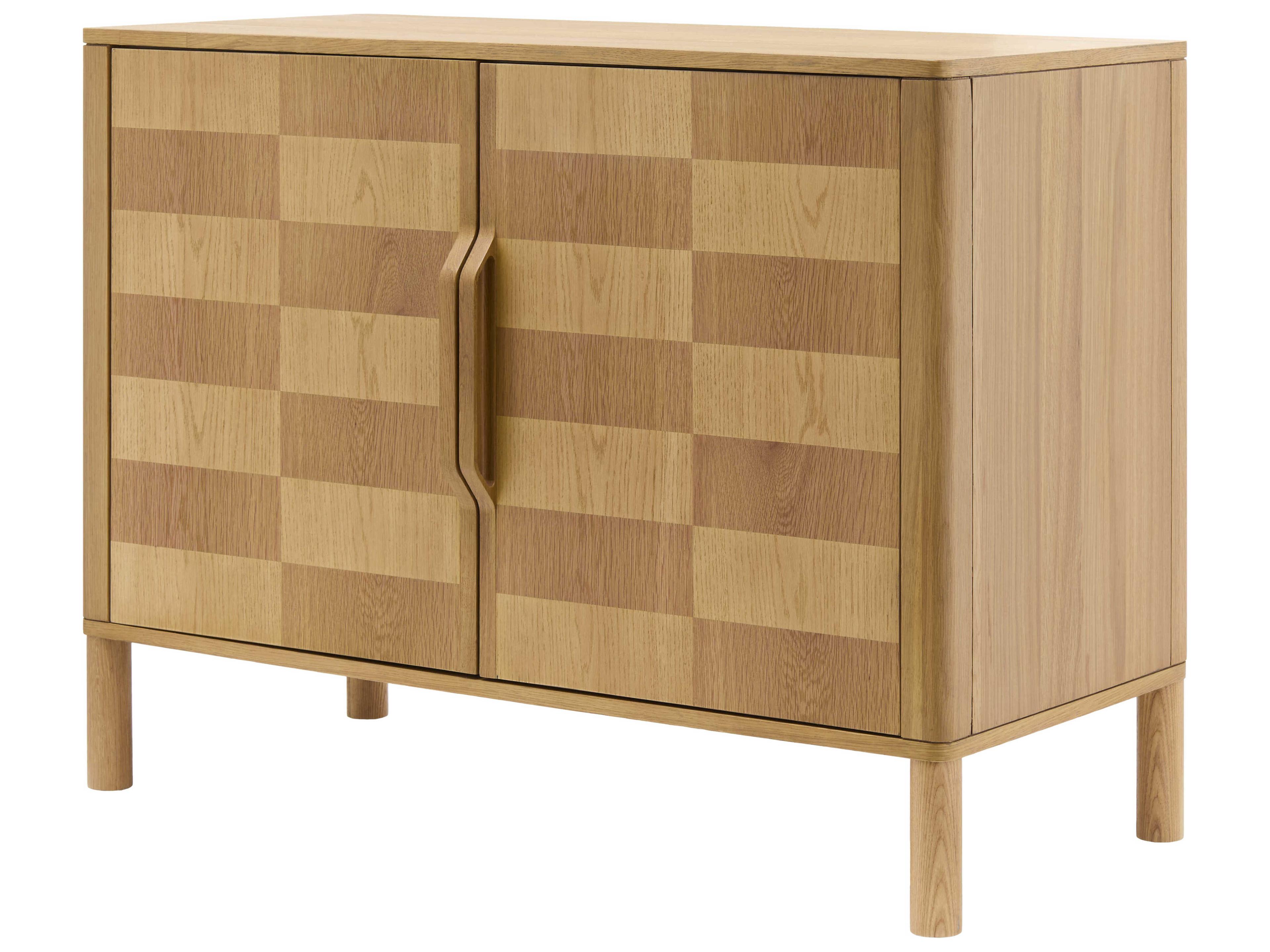 Surya Tessell Brown Dark Oak Wood Accent Chest