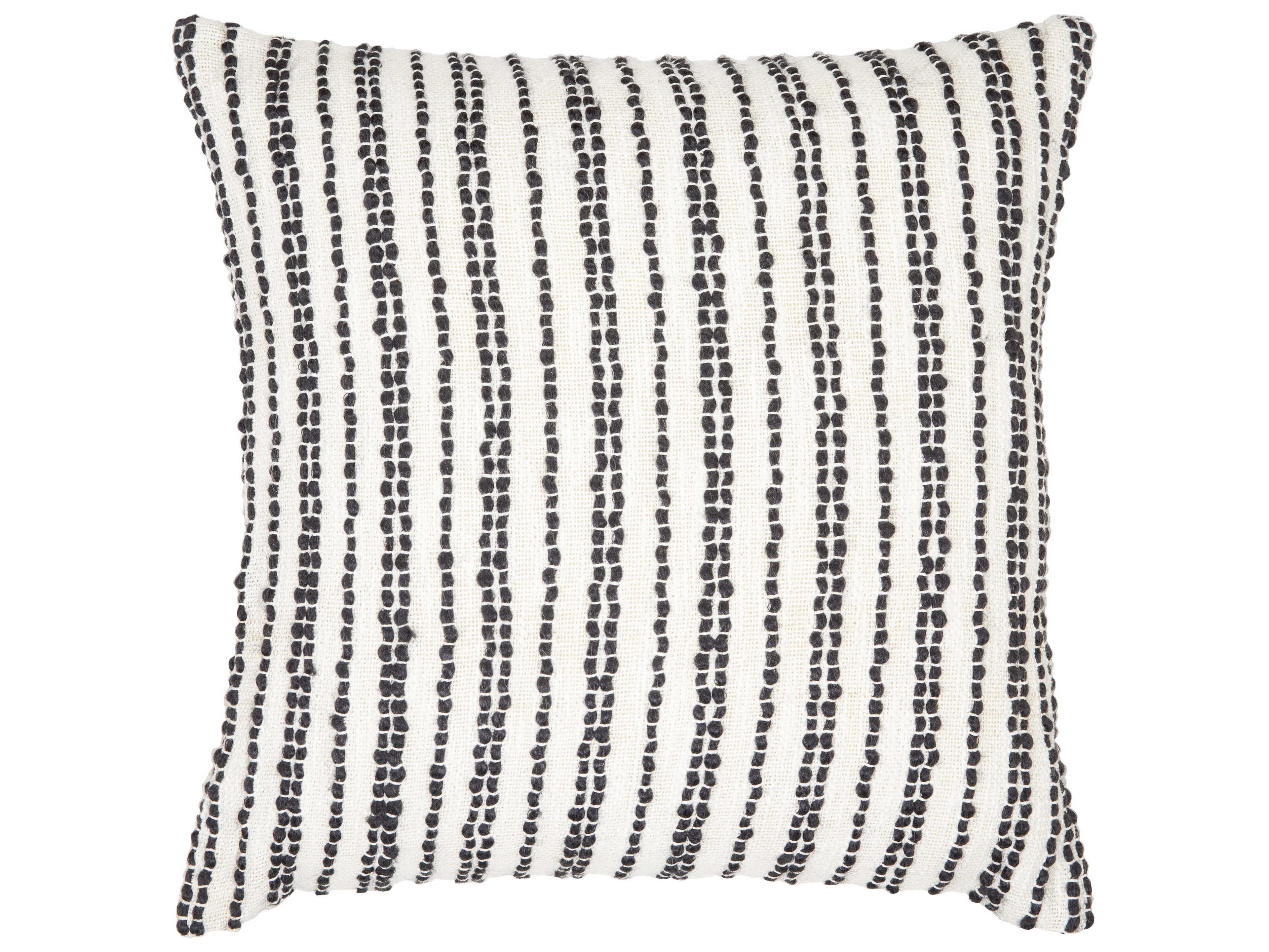 Surya Weaver Black Pillow