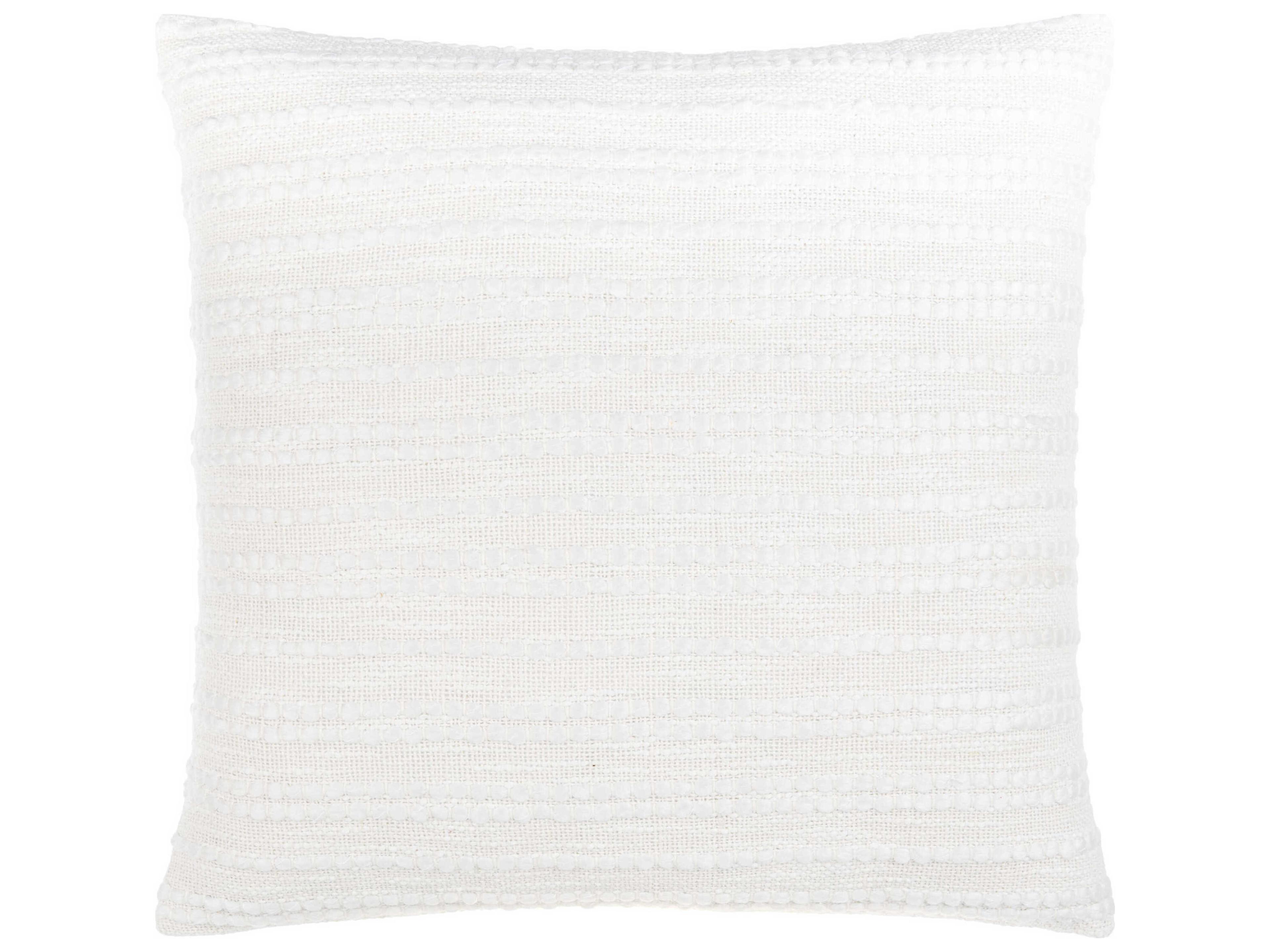 Surya Weaver White Pillow