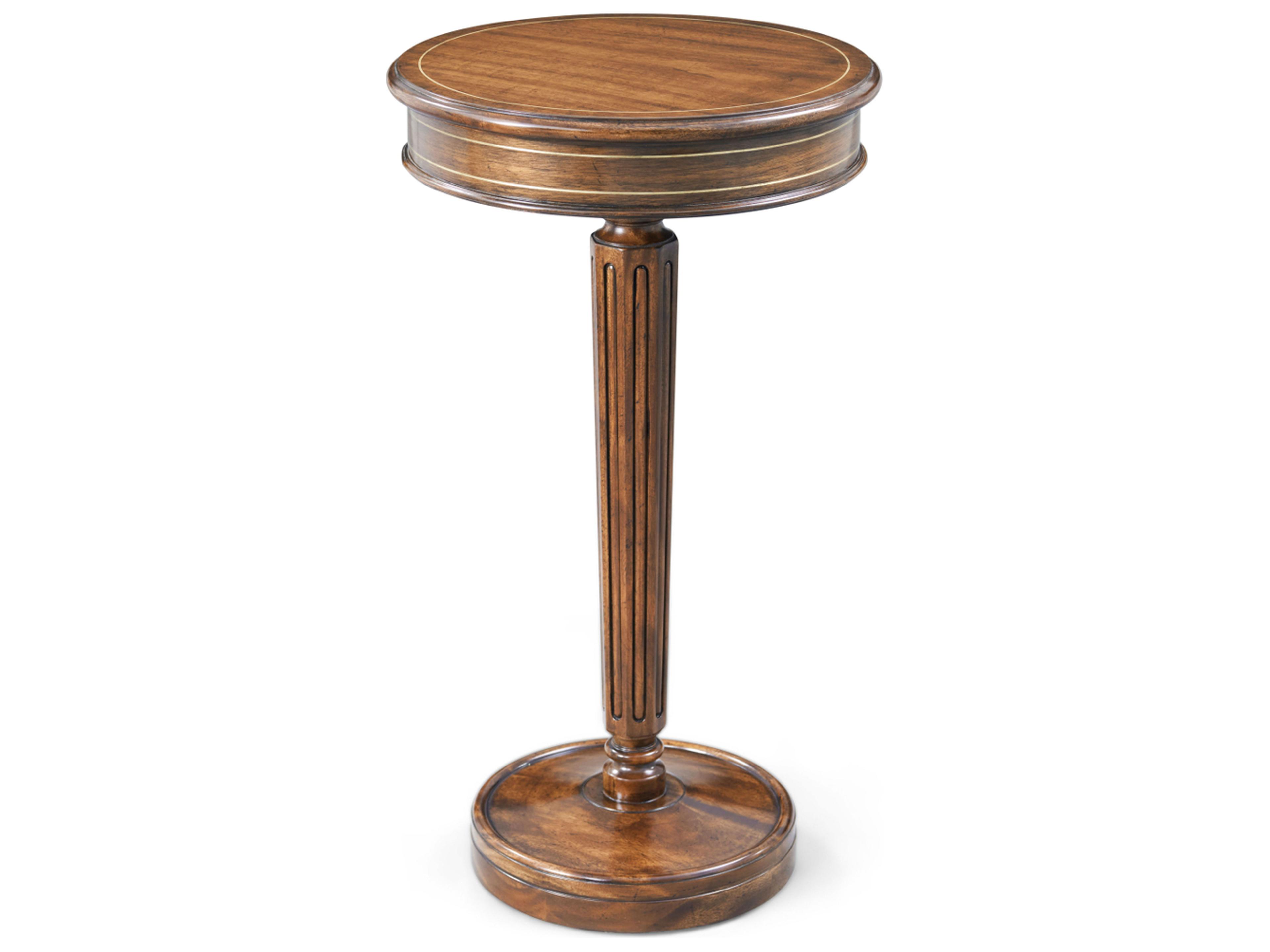 Theodore Alexander Althorp Living History Round Wood End Table
